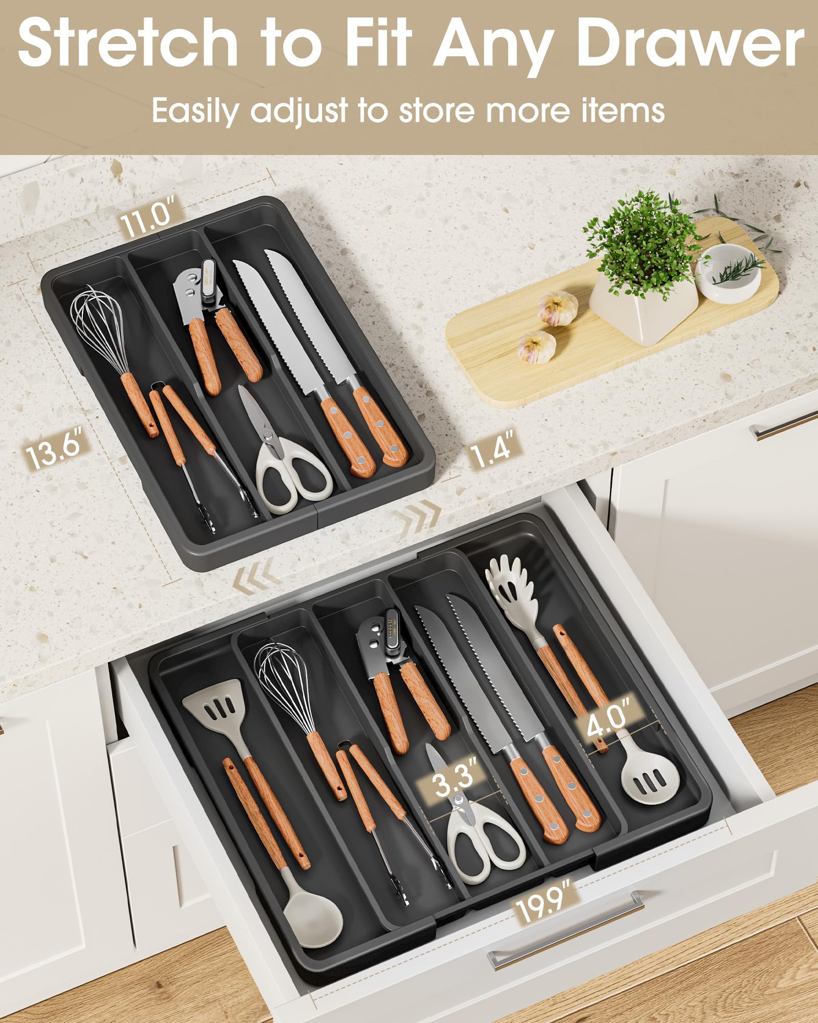 Silverware Drawer Organizer