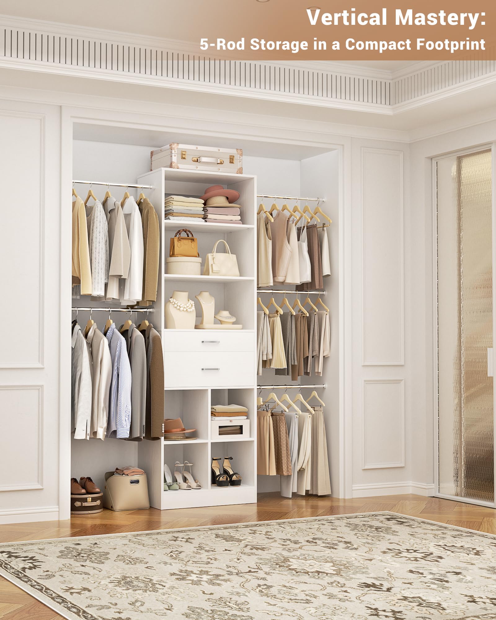 Small Closet System (6 Count)