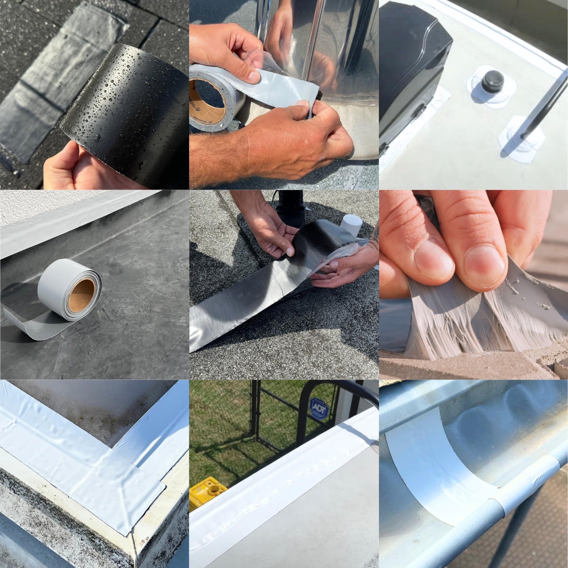 Sealant Tape with MicroSealant White 4 inch x 50 feet RV & Roof Repair (50 Foot)
