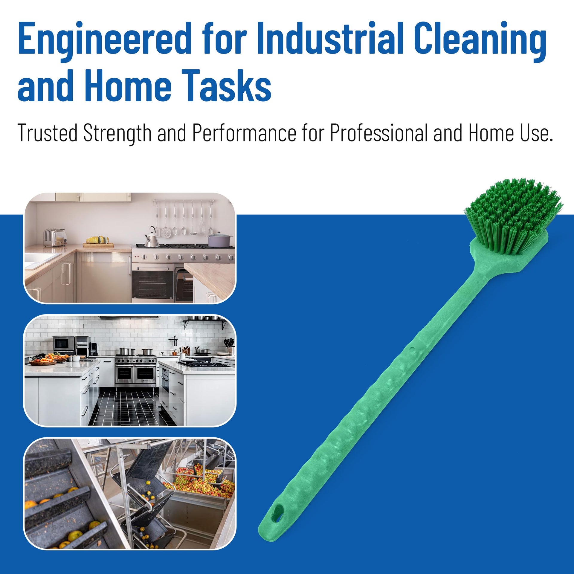 20" Floater Scrub Brush with Long Handle