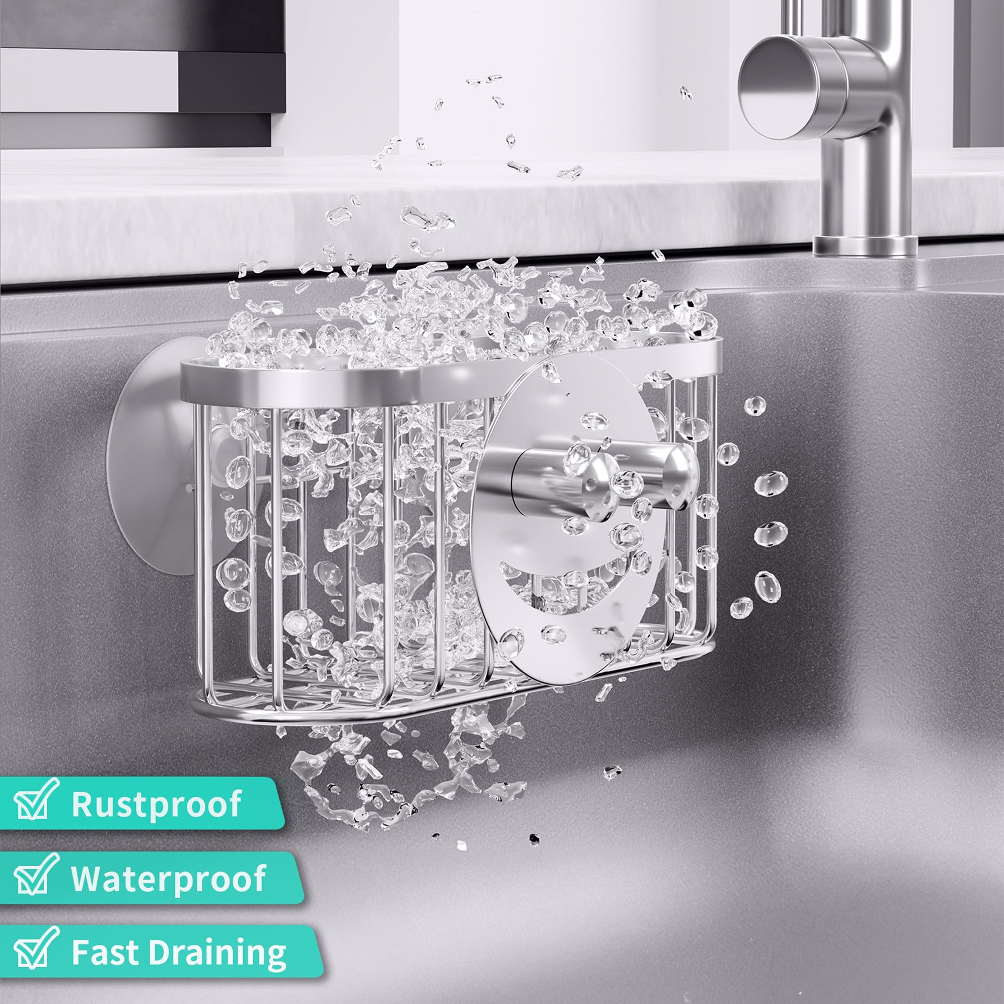 Sink Caddy Sponge Holder