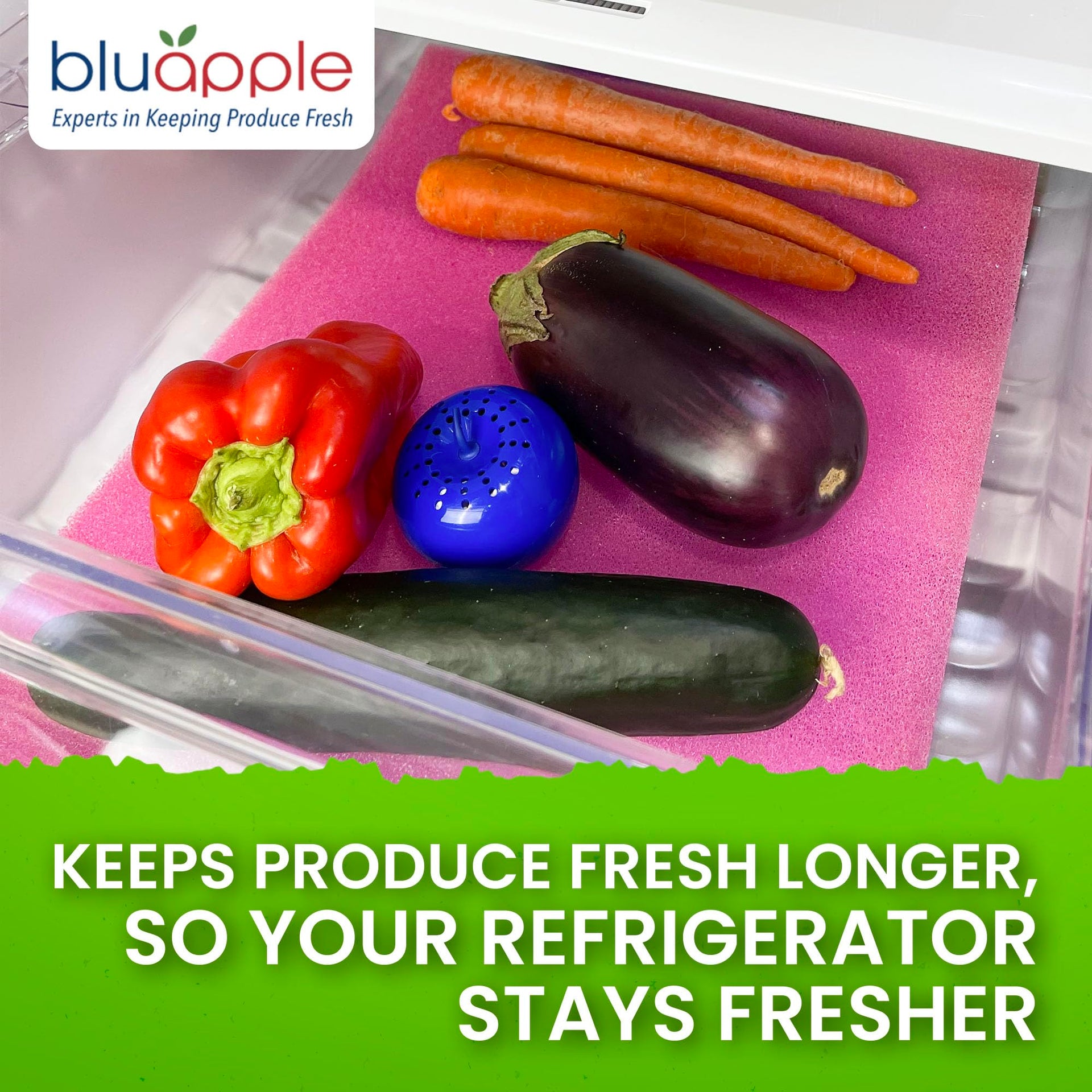FreshMats Refrigerator Bin Liner (5 Sq Ft)