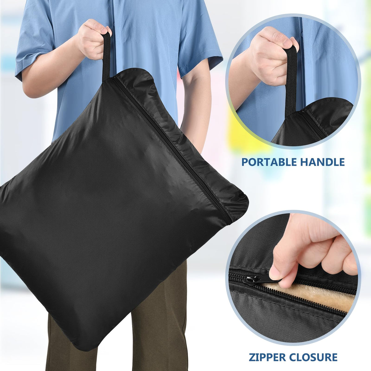 20x24 inch Waterproof Wet Bag for Swimsuit 2 Pack (2 Count)