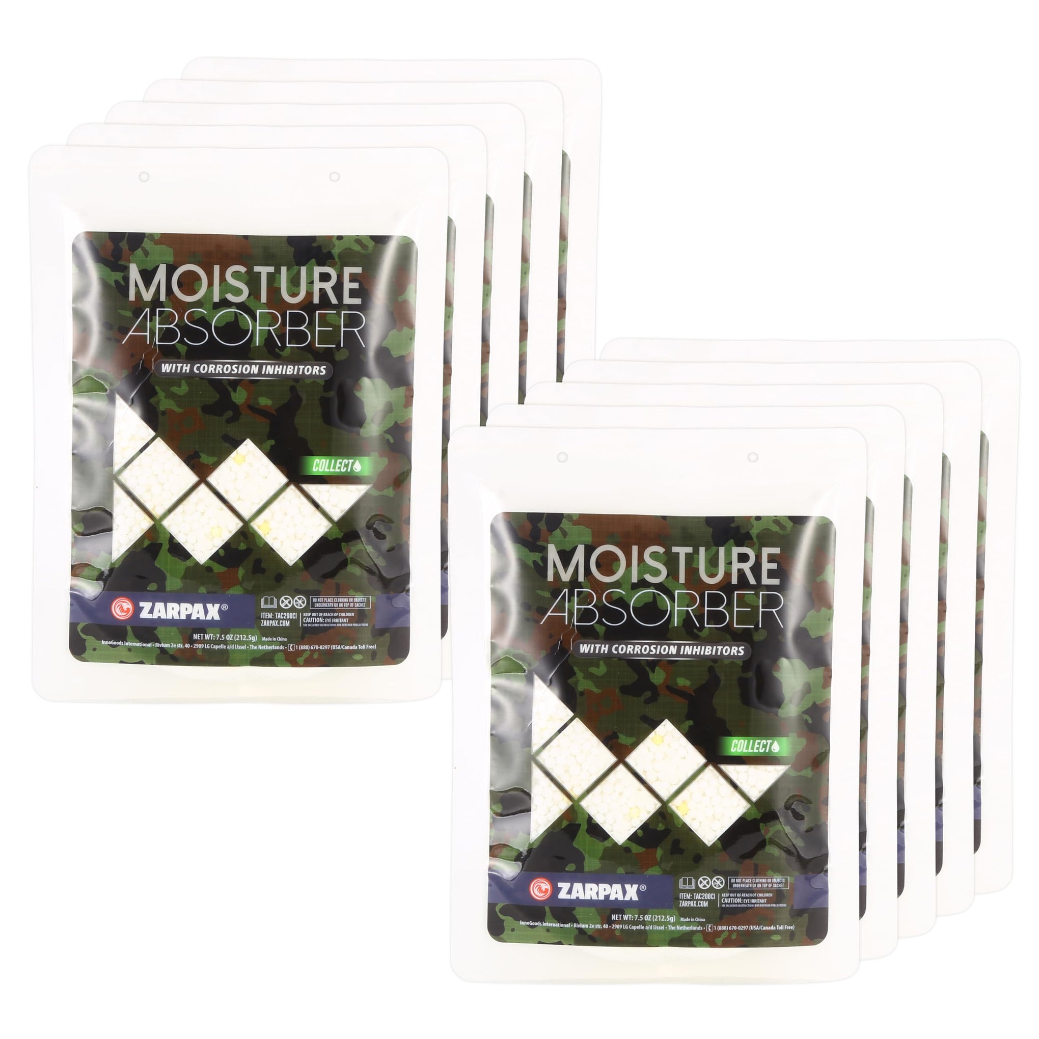 Moisture Absorbers for Gun Safe 7.5 oz (10 Count)