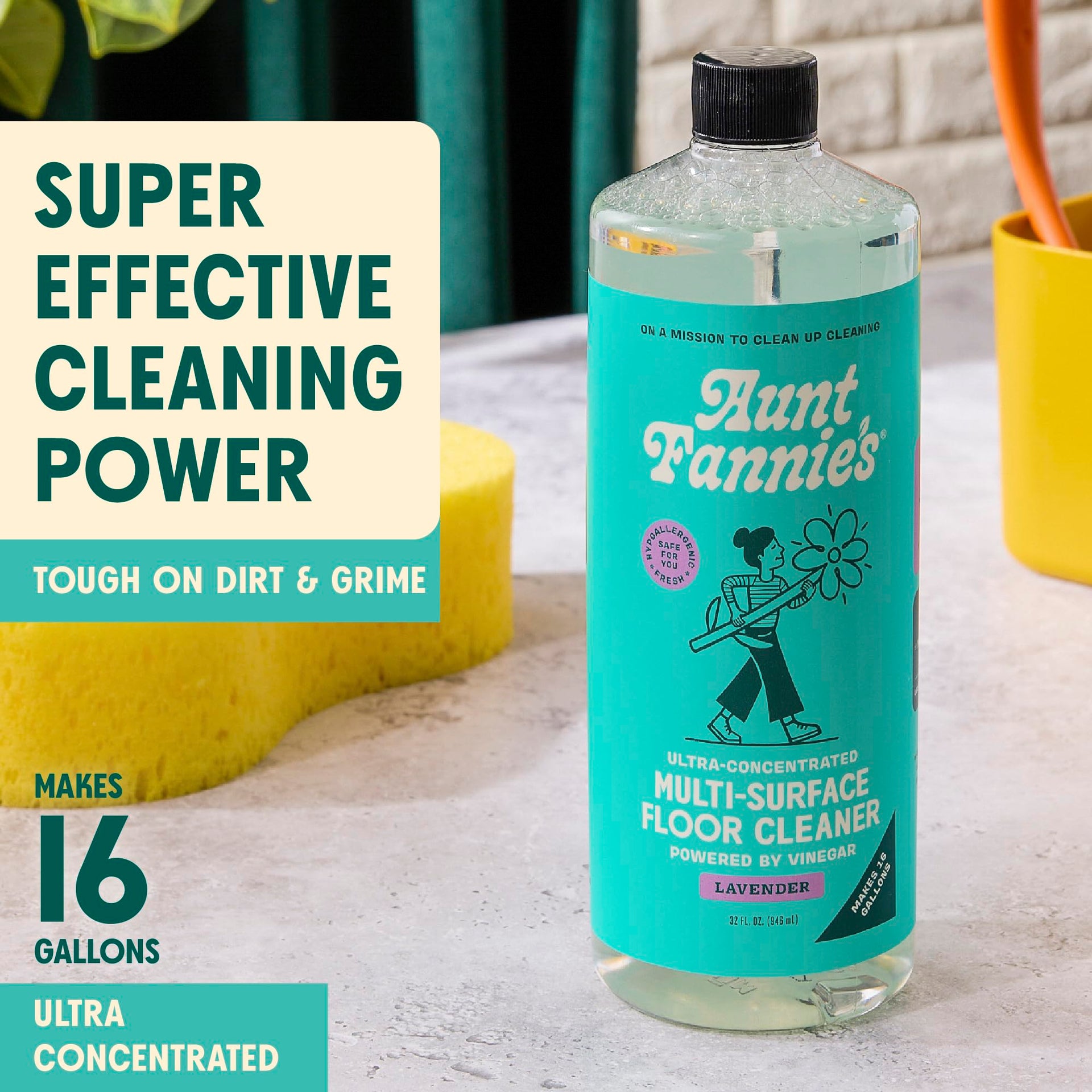 Ultra Concentrated Vinegar Floor Cleaner (32 Fl Oz)