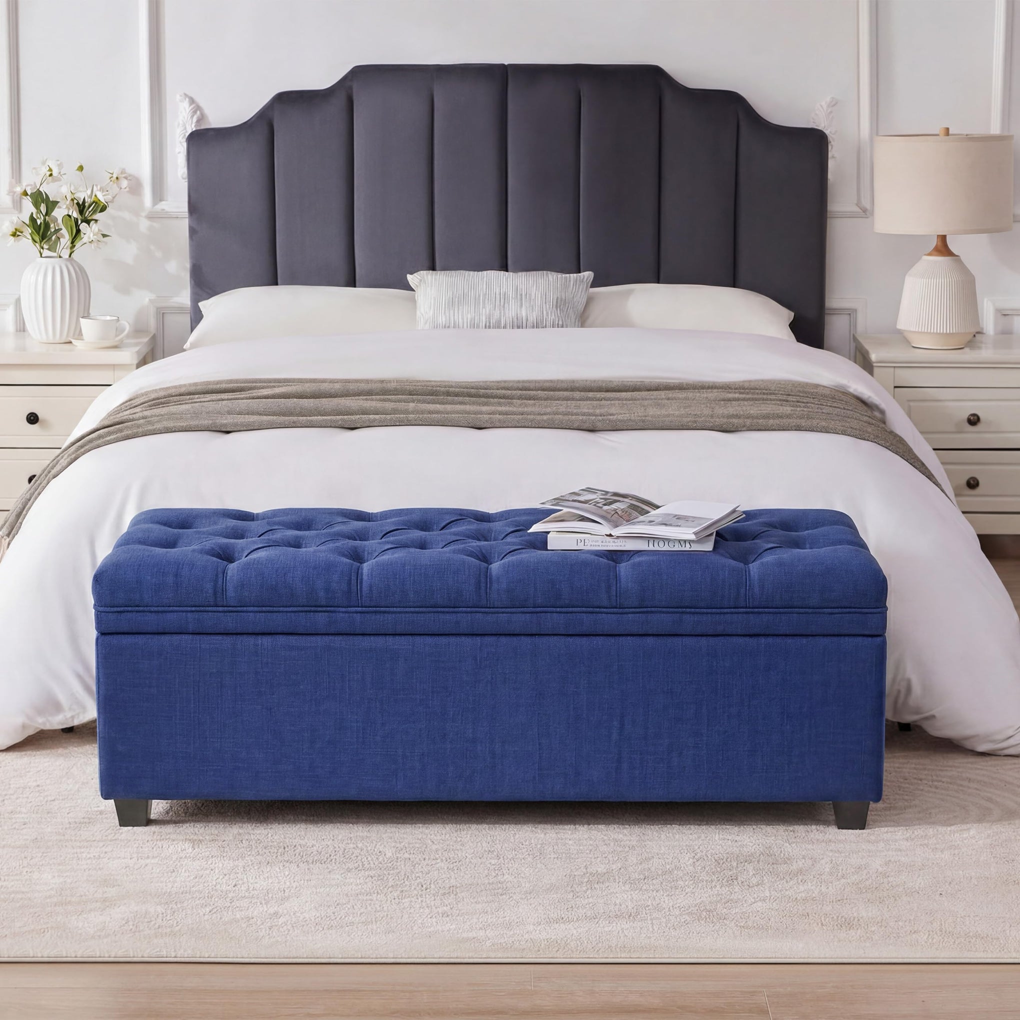 50 Inch Large Storage Ottoman