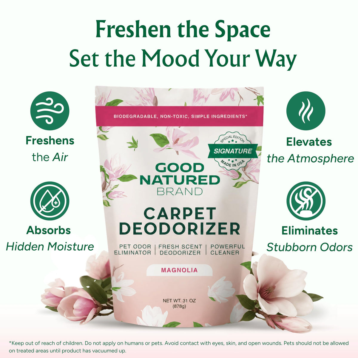 Carpet Freshener & Deodorizer Powder (31 Ounce)