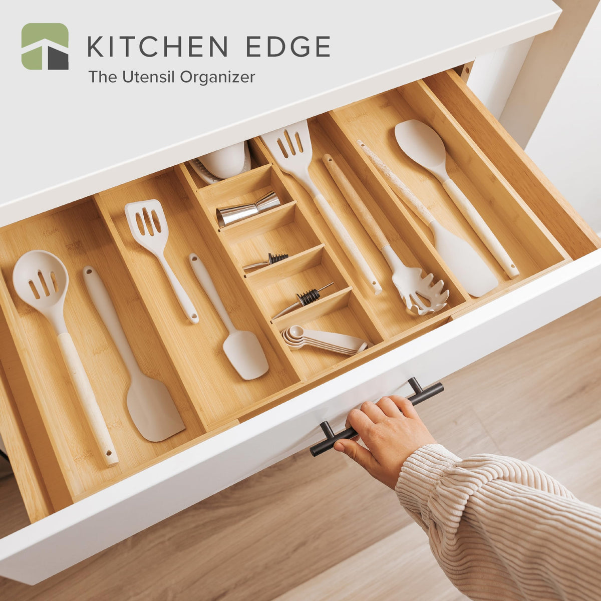 Utensil & Junk Drawer Organizer