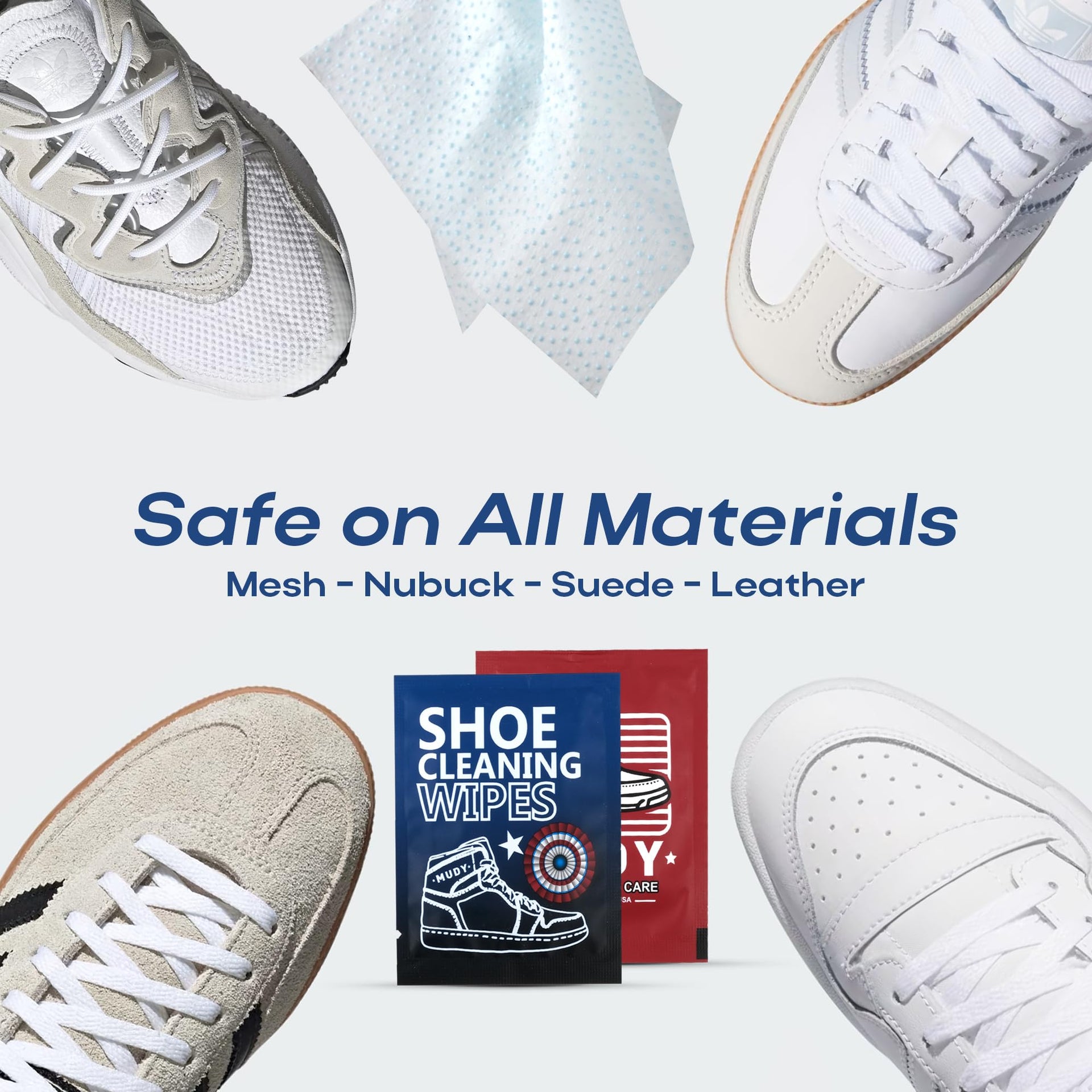 Shoe Cleaner Sneaker Cleaner Wipes 35 Packs Suede Leather Tennis Quick Cleaning Disposable Travel Portable Removes Dirt (35 Count)