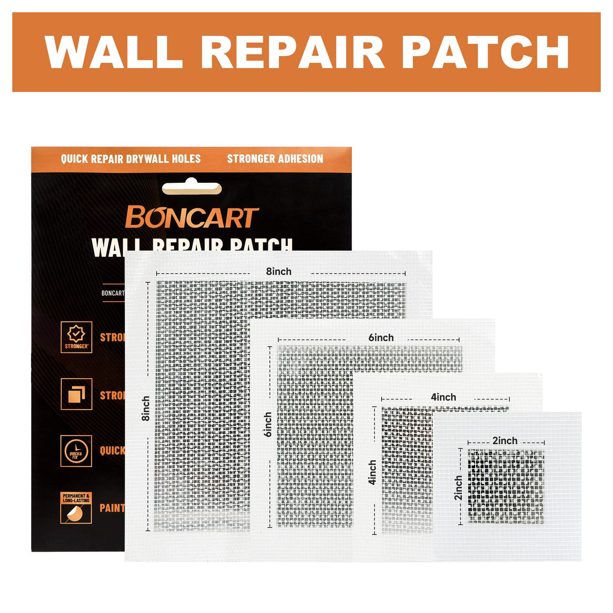 Self Adhesive Drywall Repair Patch Kit