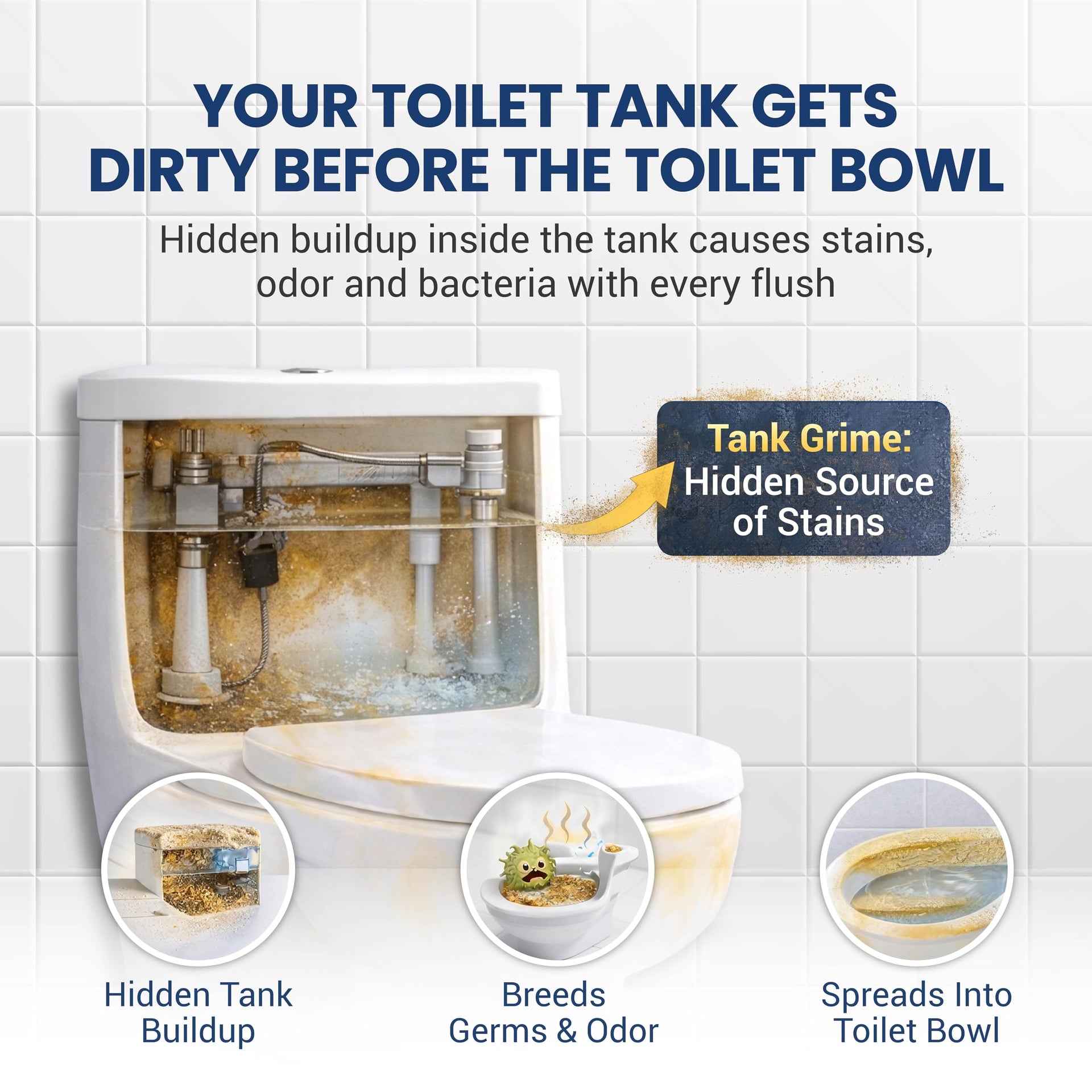 Patented Automatic Toilet Bowl Cleaner System