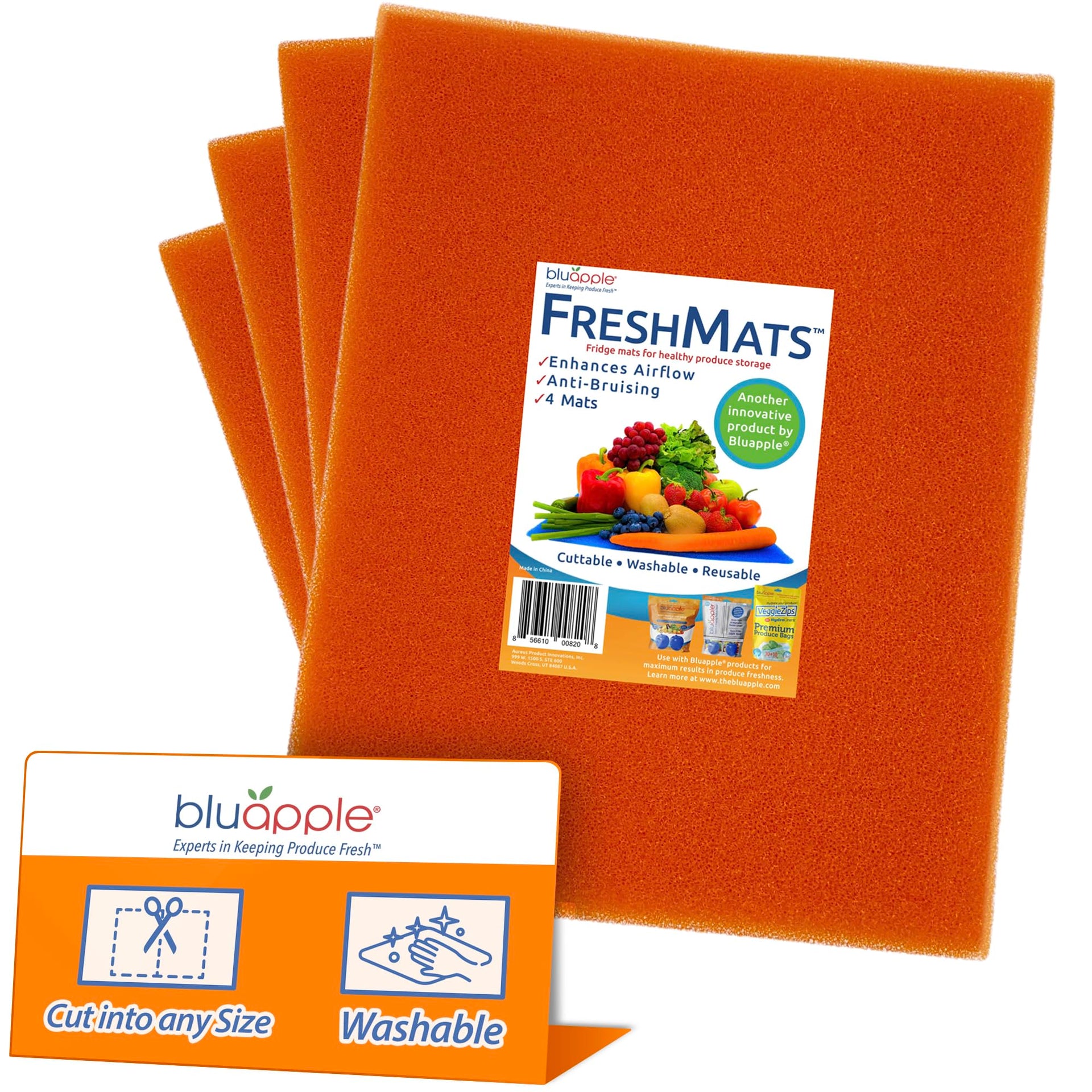 FreshMats Refrigerator Bin Liner (5 Sq Ft)