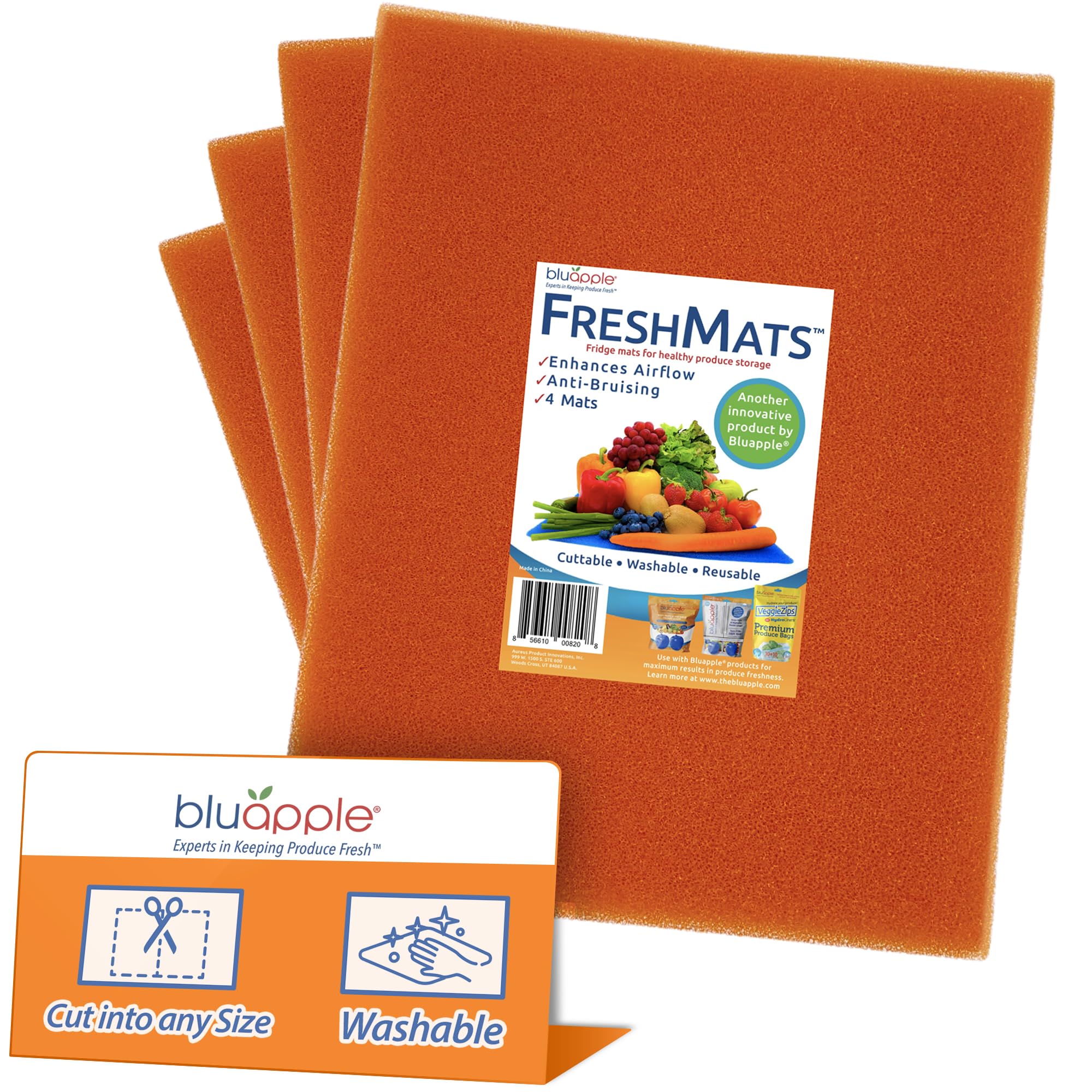 FreshMats Refrigerator Bin Liner (5 Sq Ft)