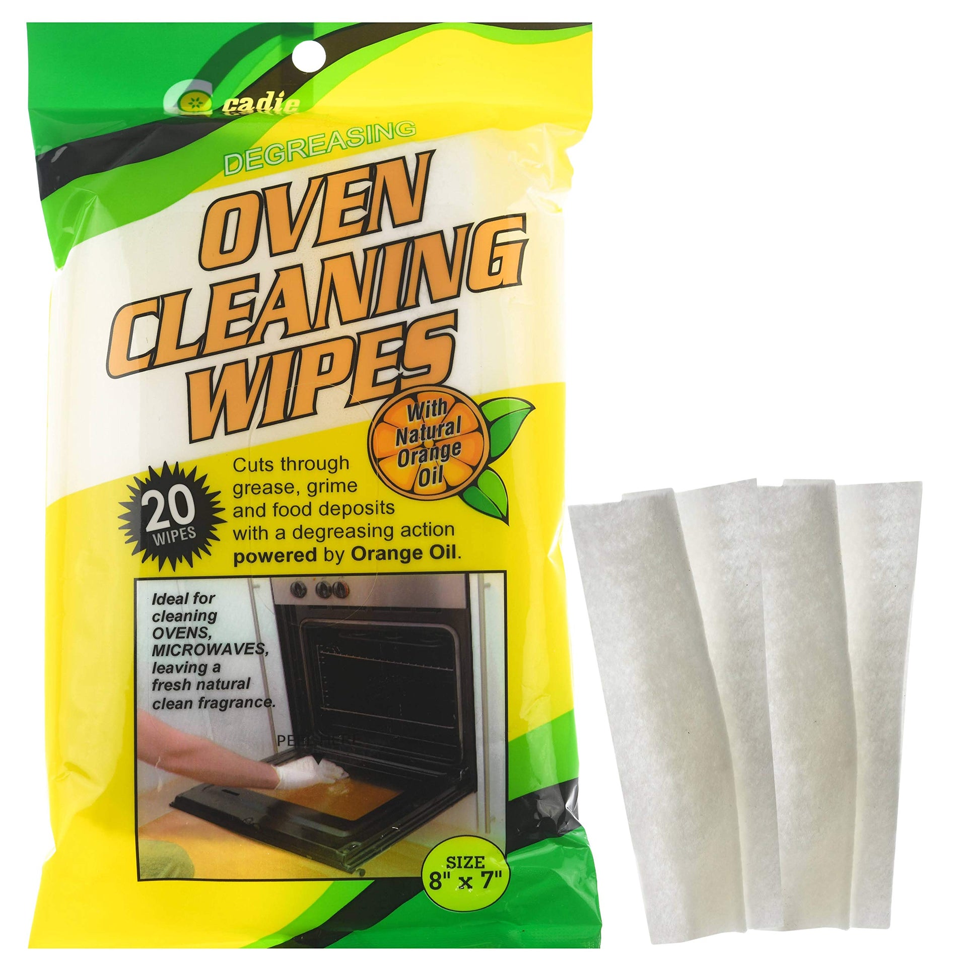 Degreasing Oven Cleaning Wipes 20 Wipes (20 Count)