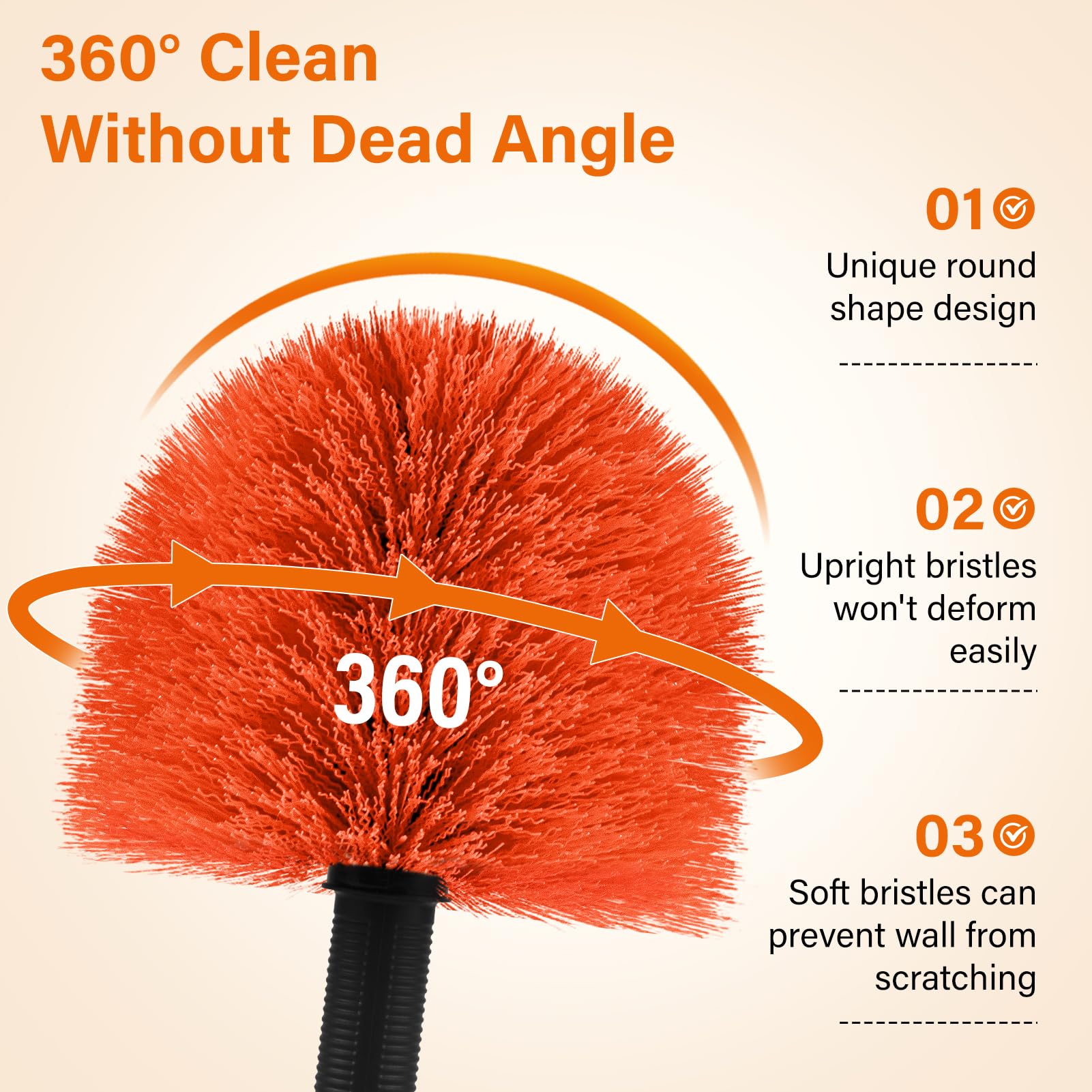 18FT Cobweb Duster with Extension Pole