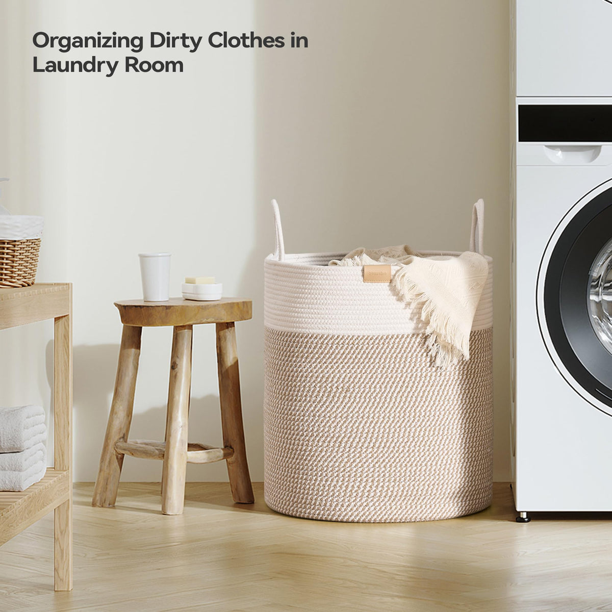 80L Laundry Hamper Basket