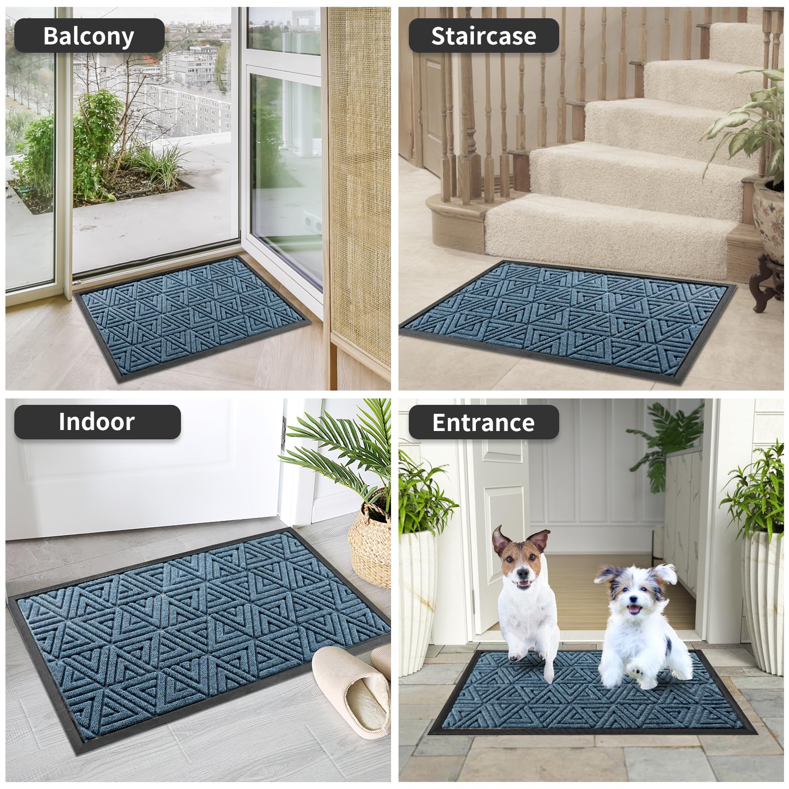 Outdoor Mats for Front Door 29.5x17