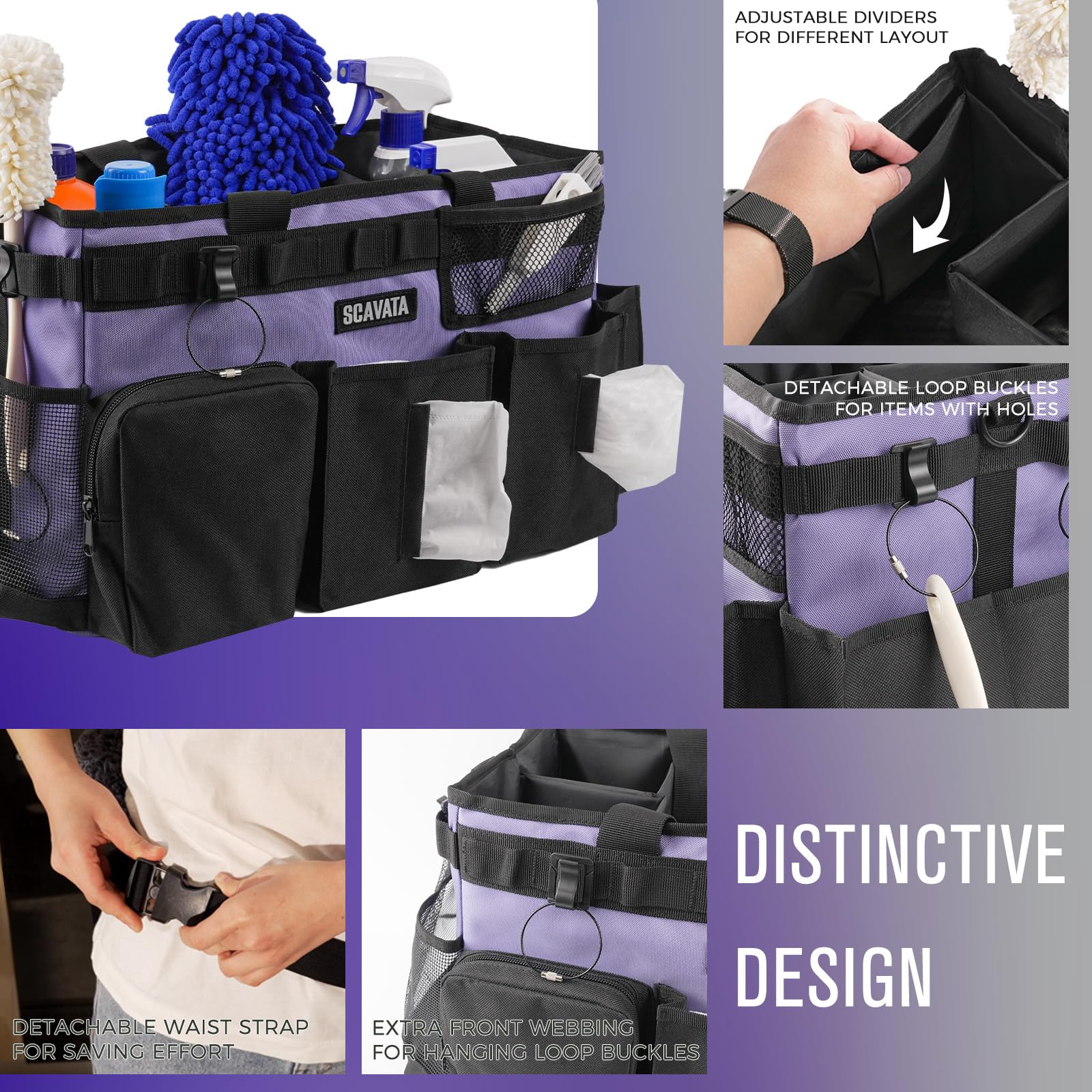 Wearable Cleaning Caddy Bag