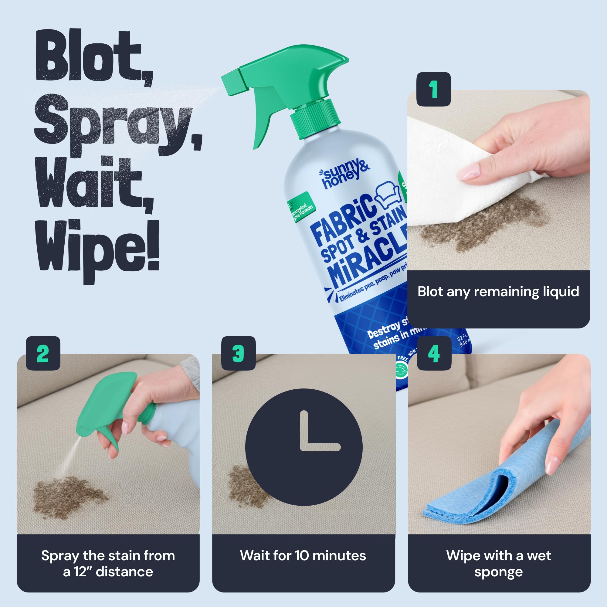 Upholstery Cleaner Spray (32 Fl Oz)