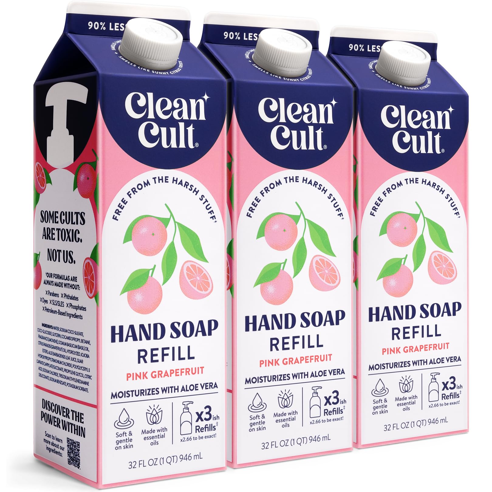 Liquid Hand Soap Refill (96 Fl Oz)