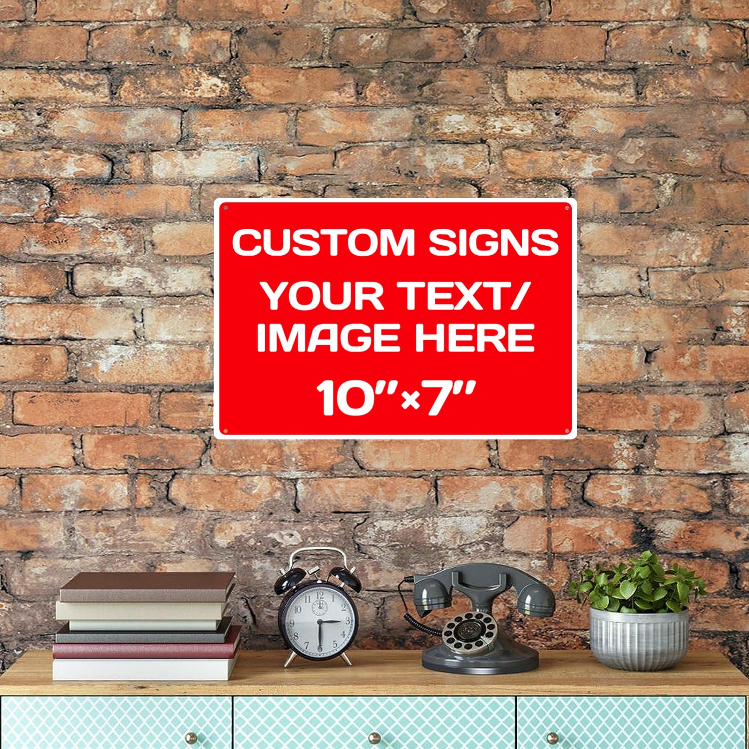 Personalized Aluminum Metal Signs