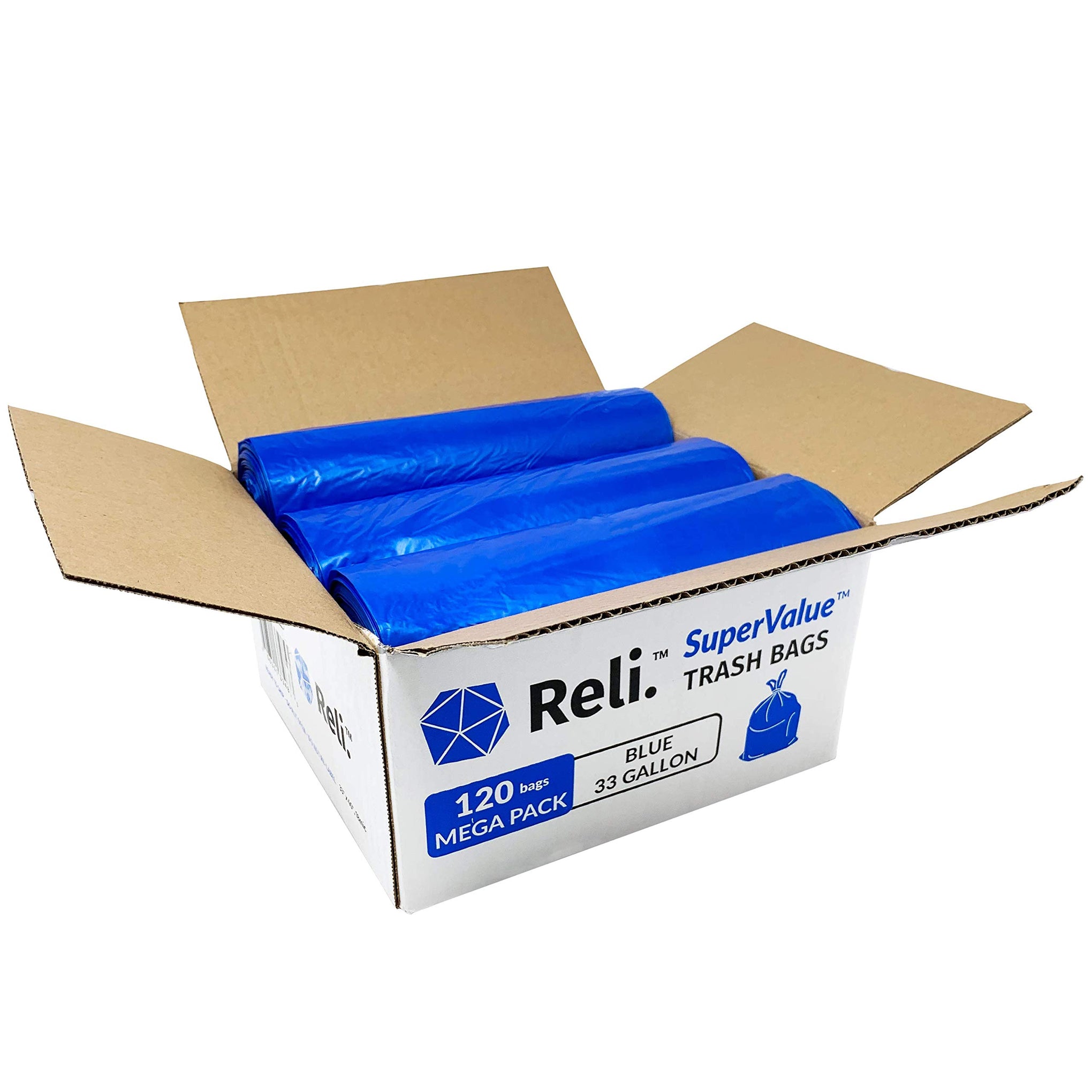SuperValue 33 Gallon Recycling Bags (120 Count)
