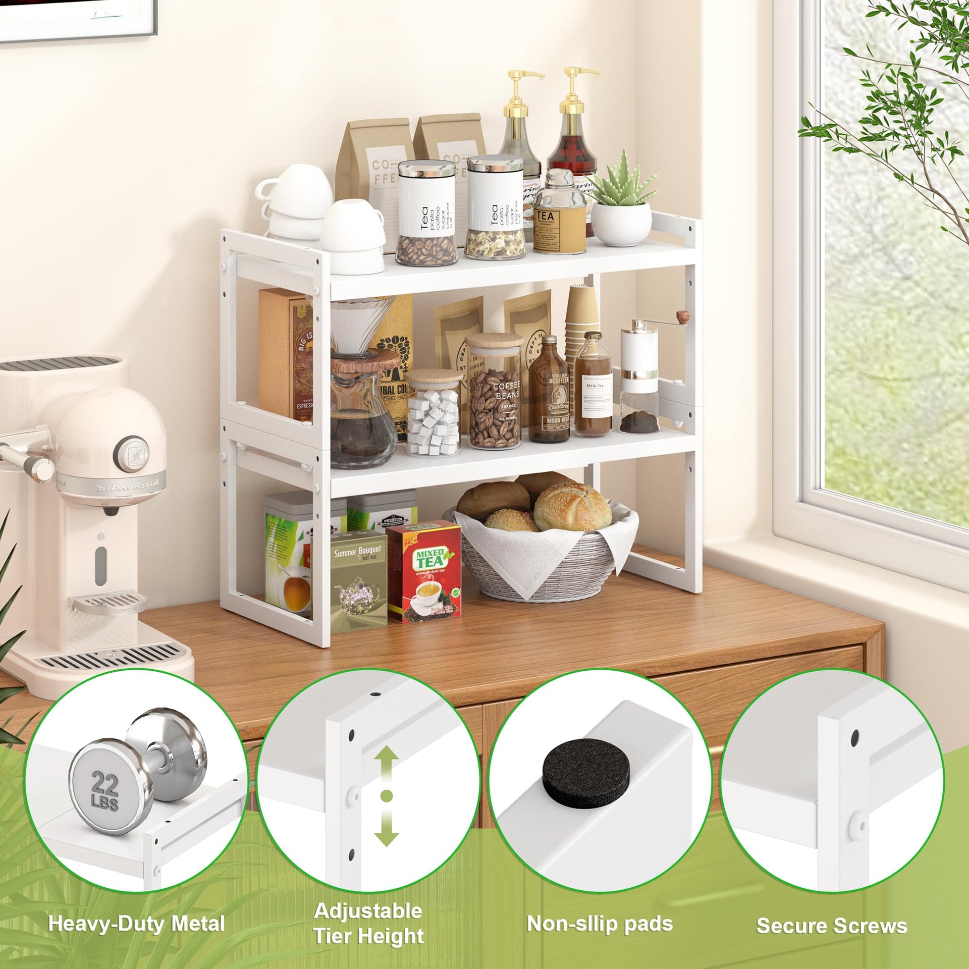 Expandable Cabinet Shelf Organizer