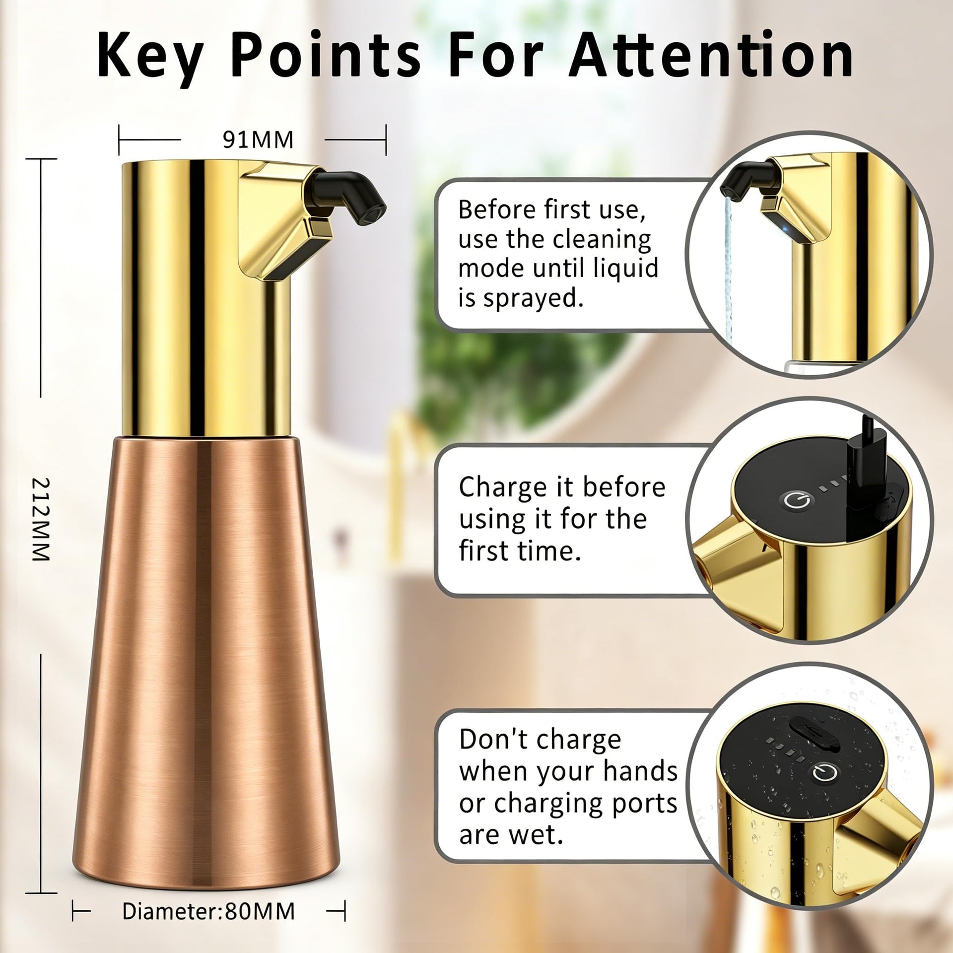 Convenient Automatic Soap Dispenser