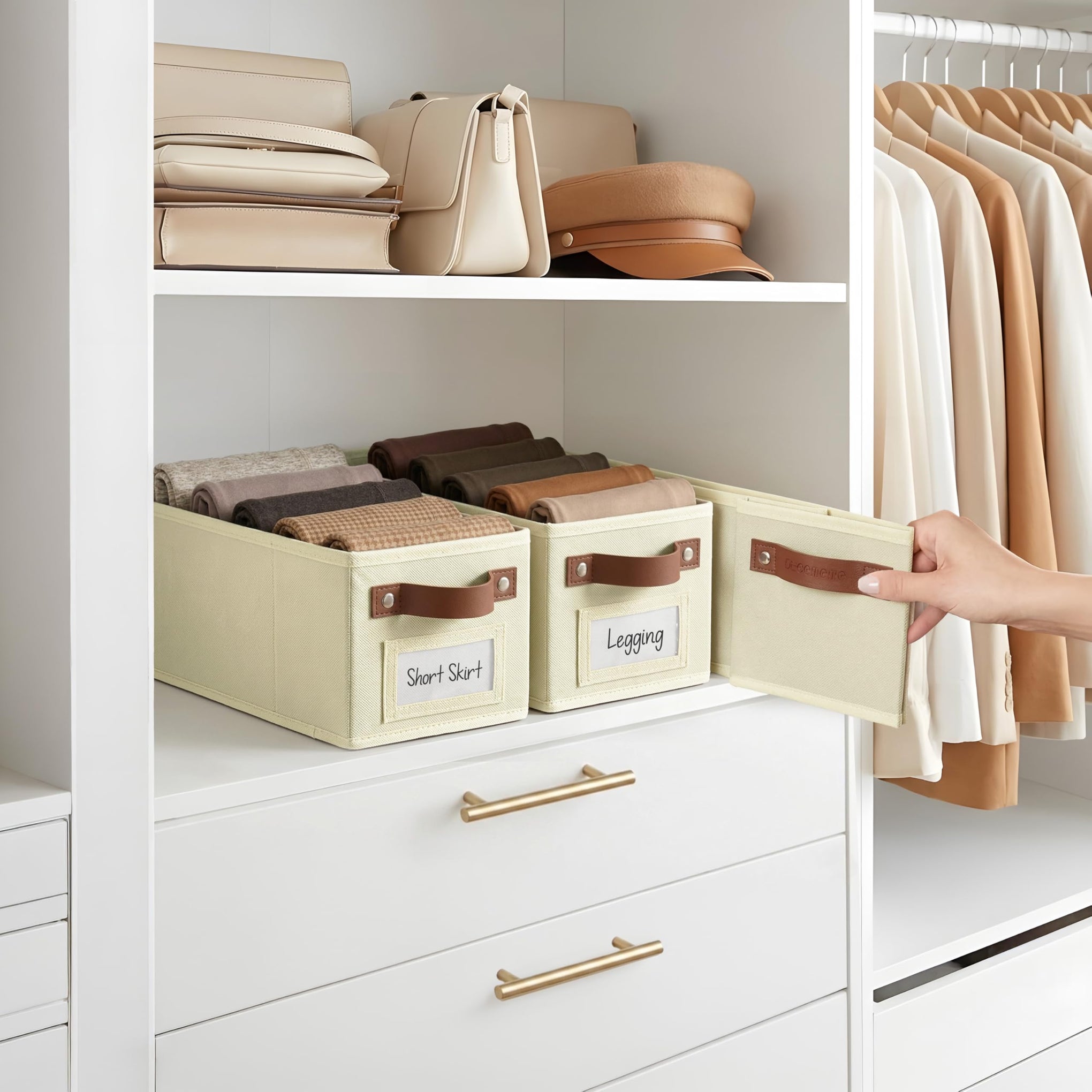 Narrow Storage Bins (4 Count)