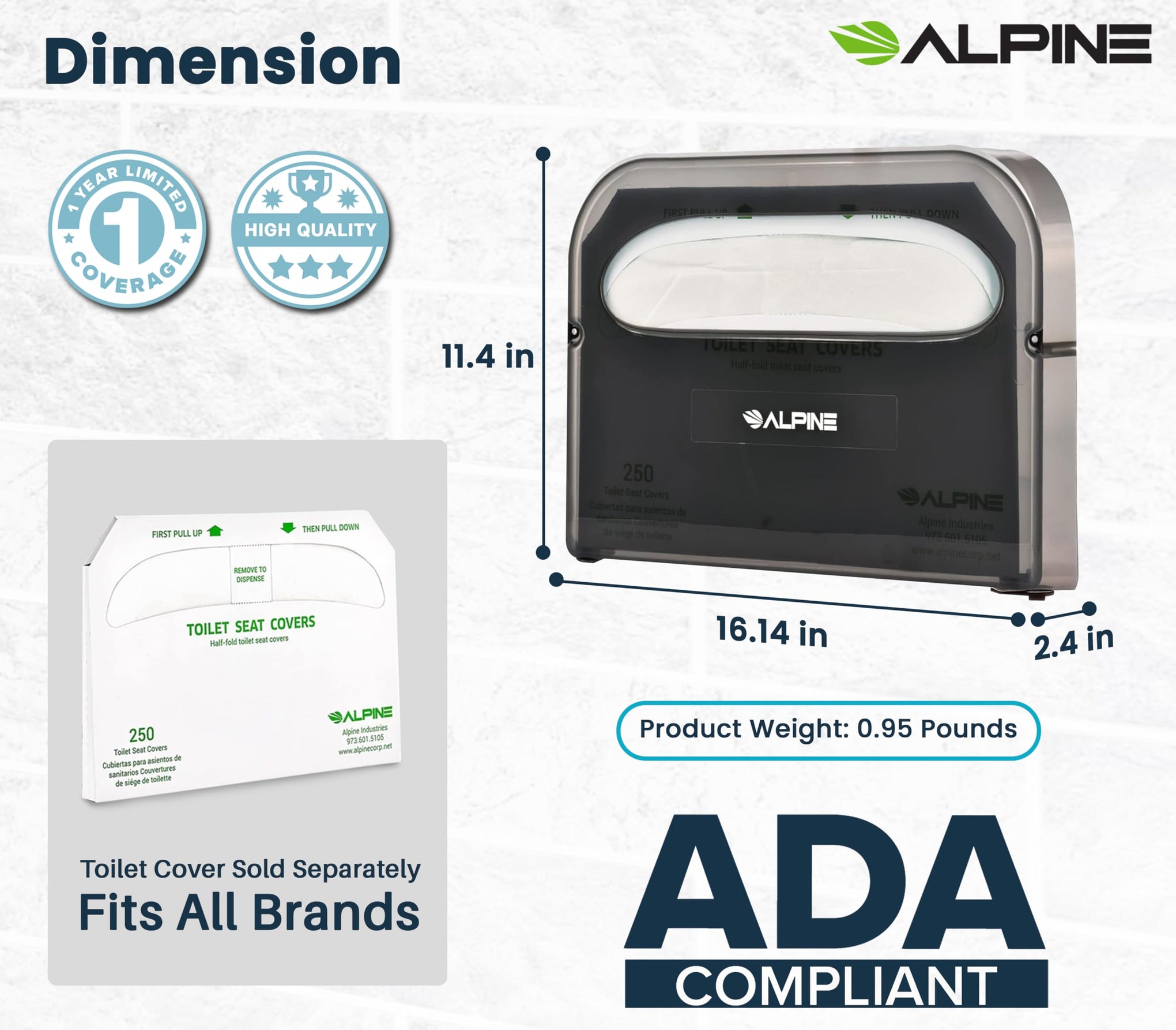 Toilet Seat Cover Dispenser