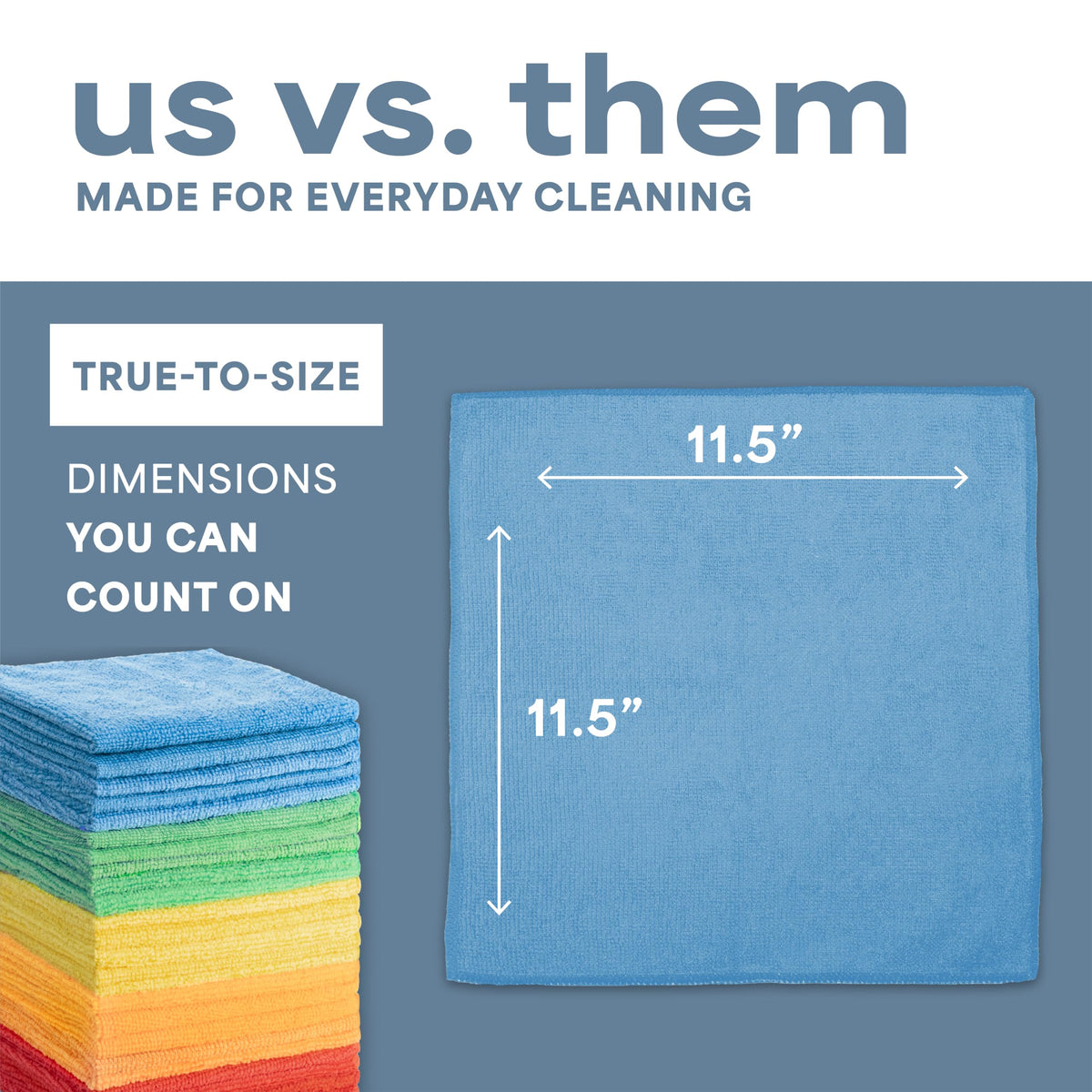 Microfiber Cleaning Cloth (150 Count)