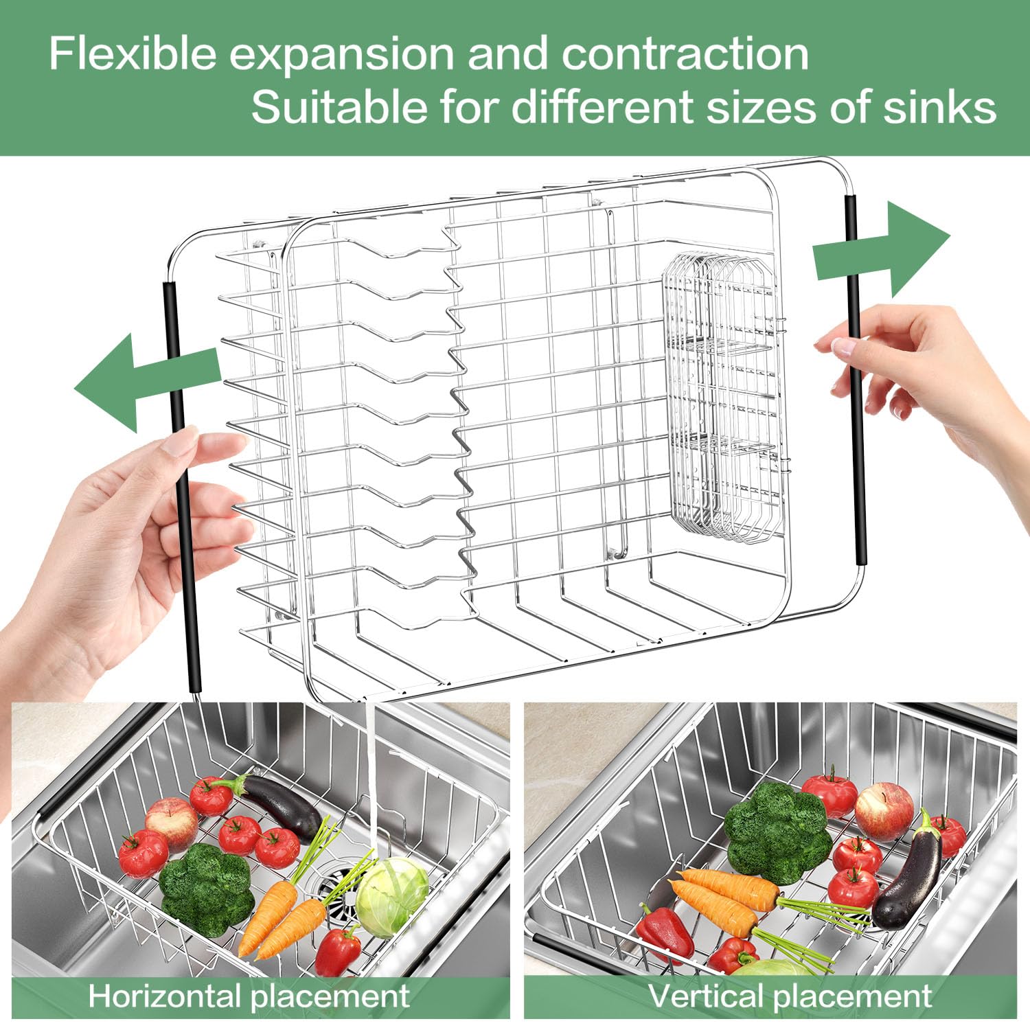Large Sink Dish Drying Rack