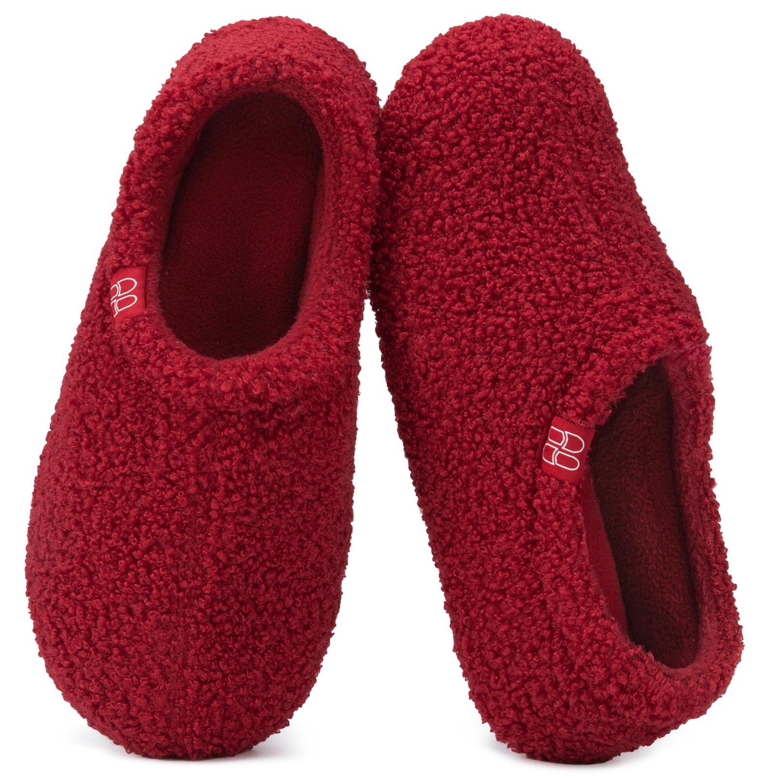 Women's Fuzzy Curly Fur Loafer Slippers