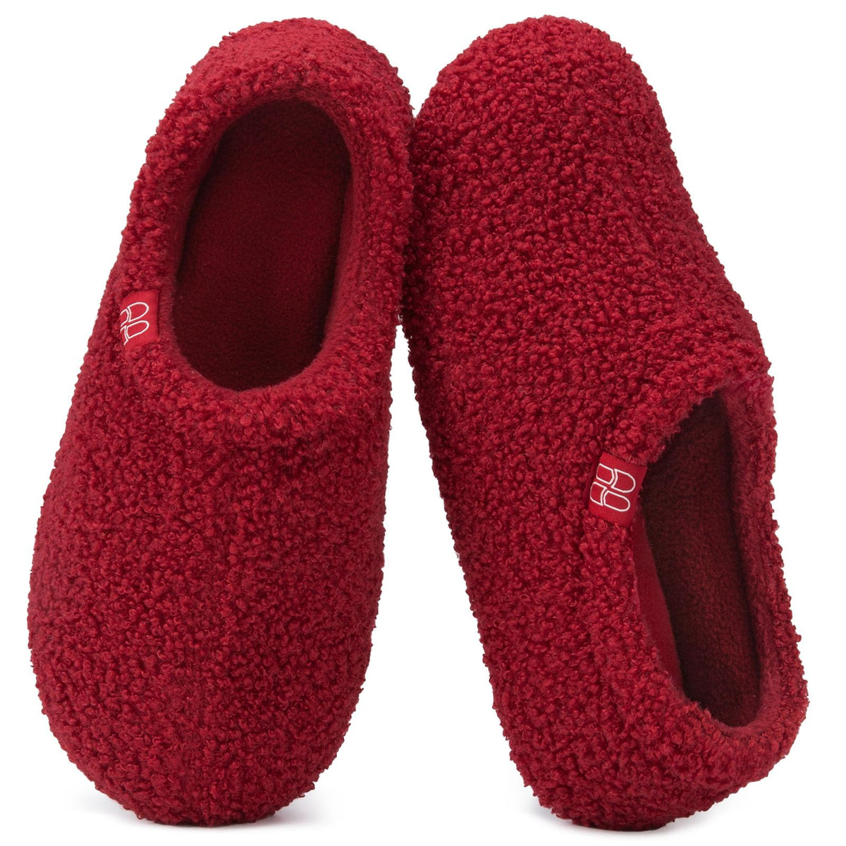 Women's Fuzzy Curly Fur Loafer Slippers