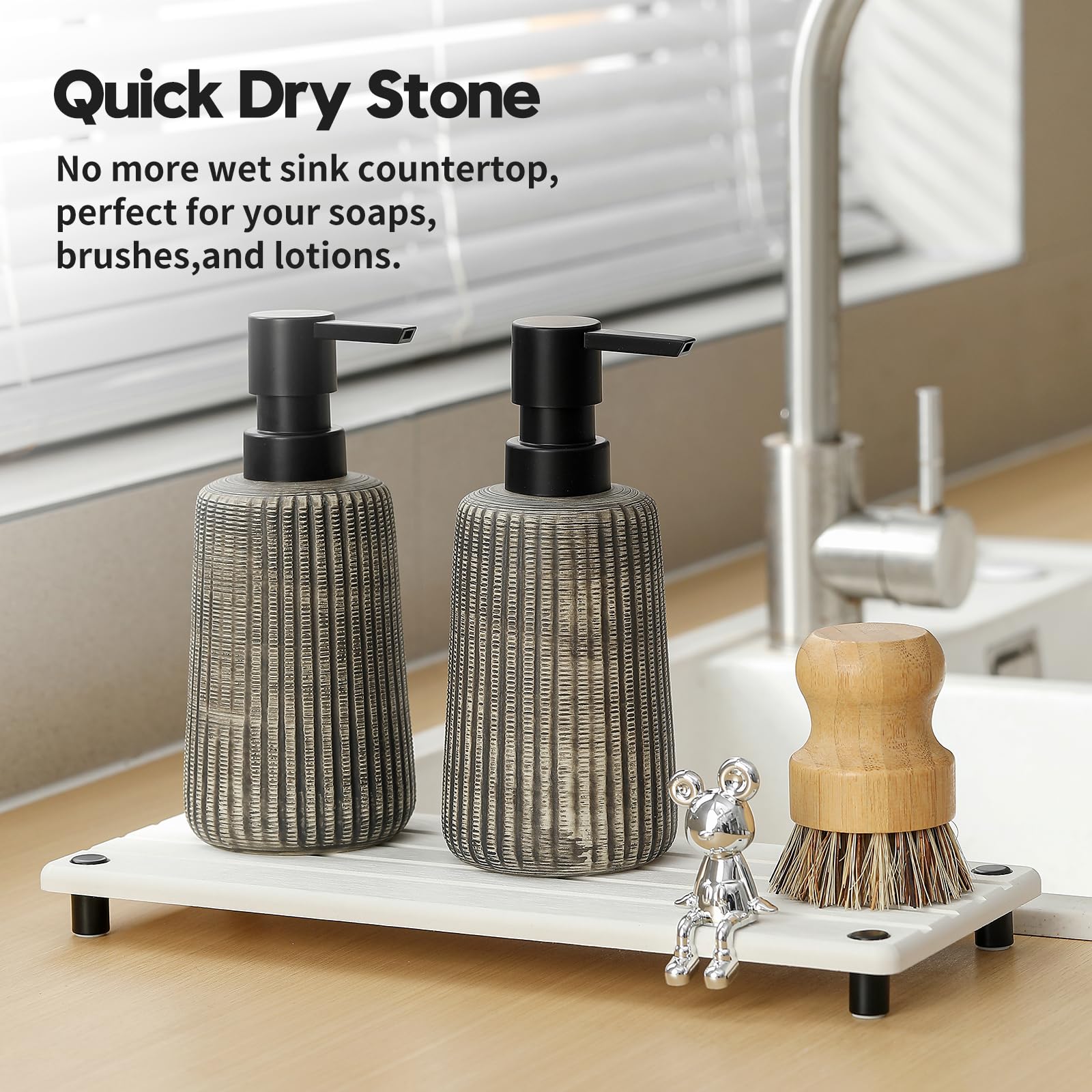 Instant Dry Sink Caddy Kitchen Sink Organizer
