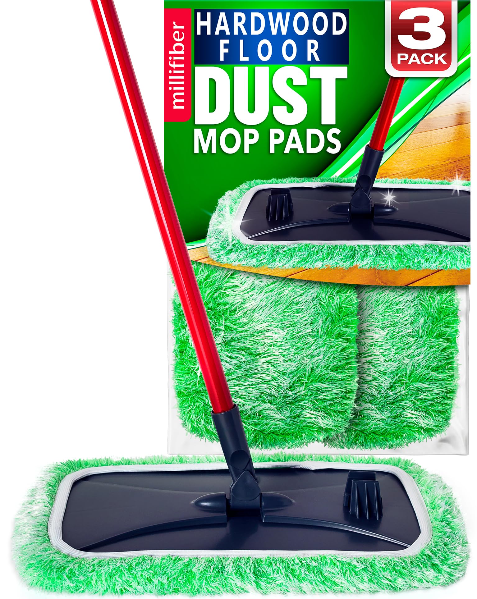 Floor Duster Refills 15x8 Inches (3 Count)