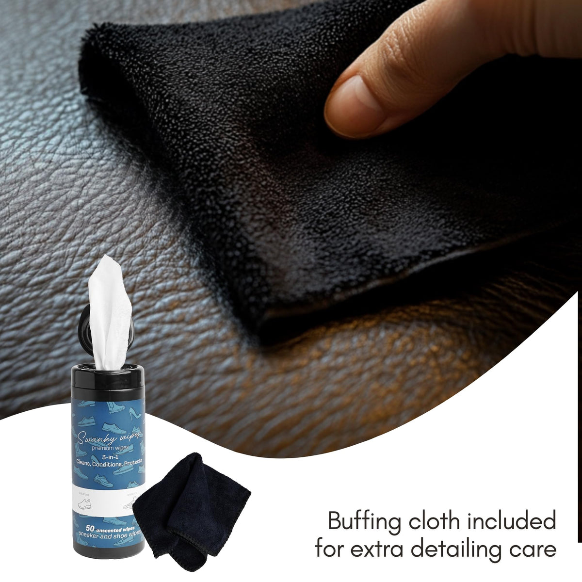 Swanky Shoe Cleaner Wipes