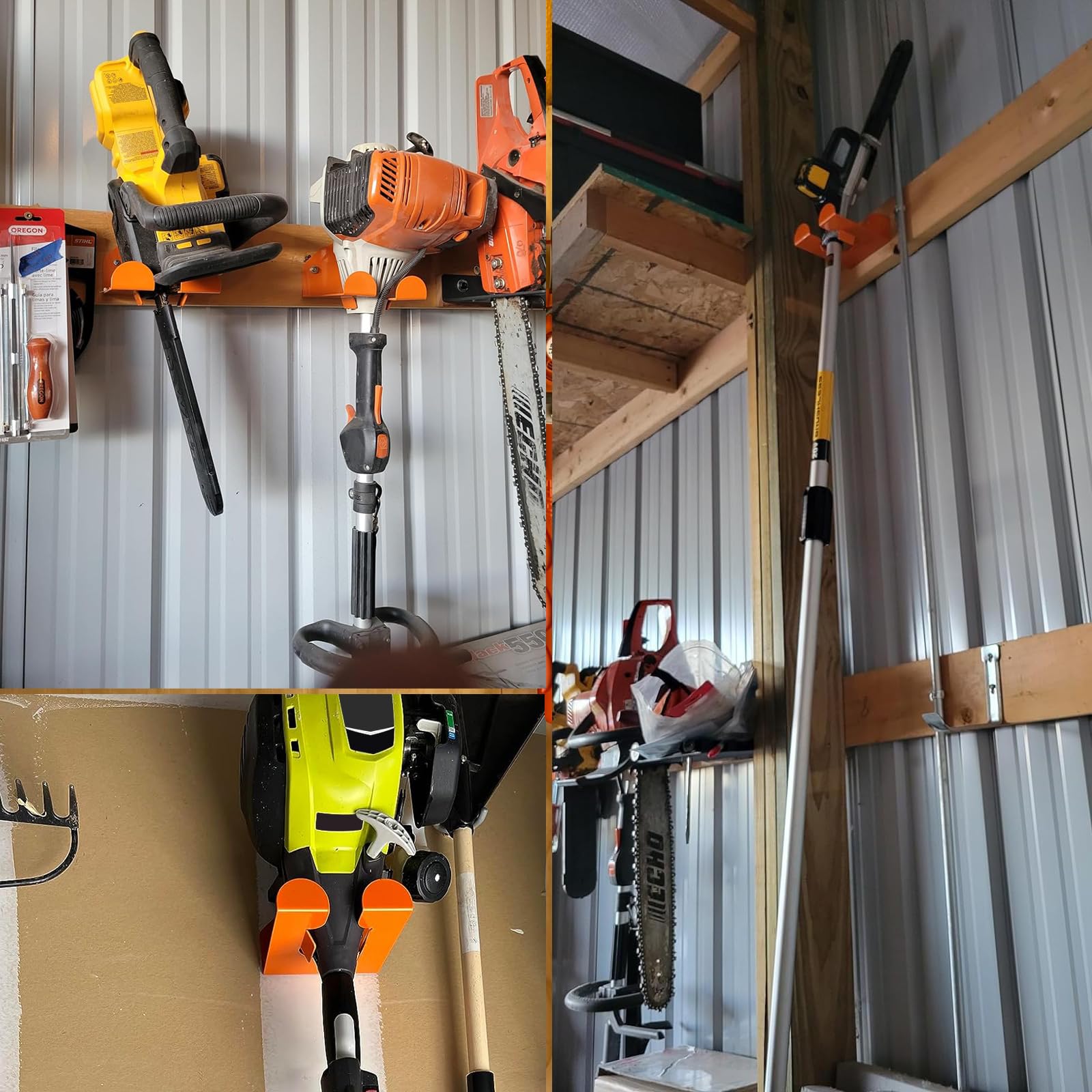 Heavy Duty Garage Organizer Wall Hanger