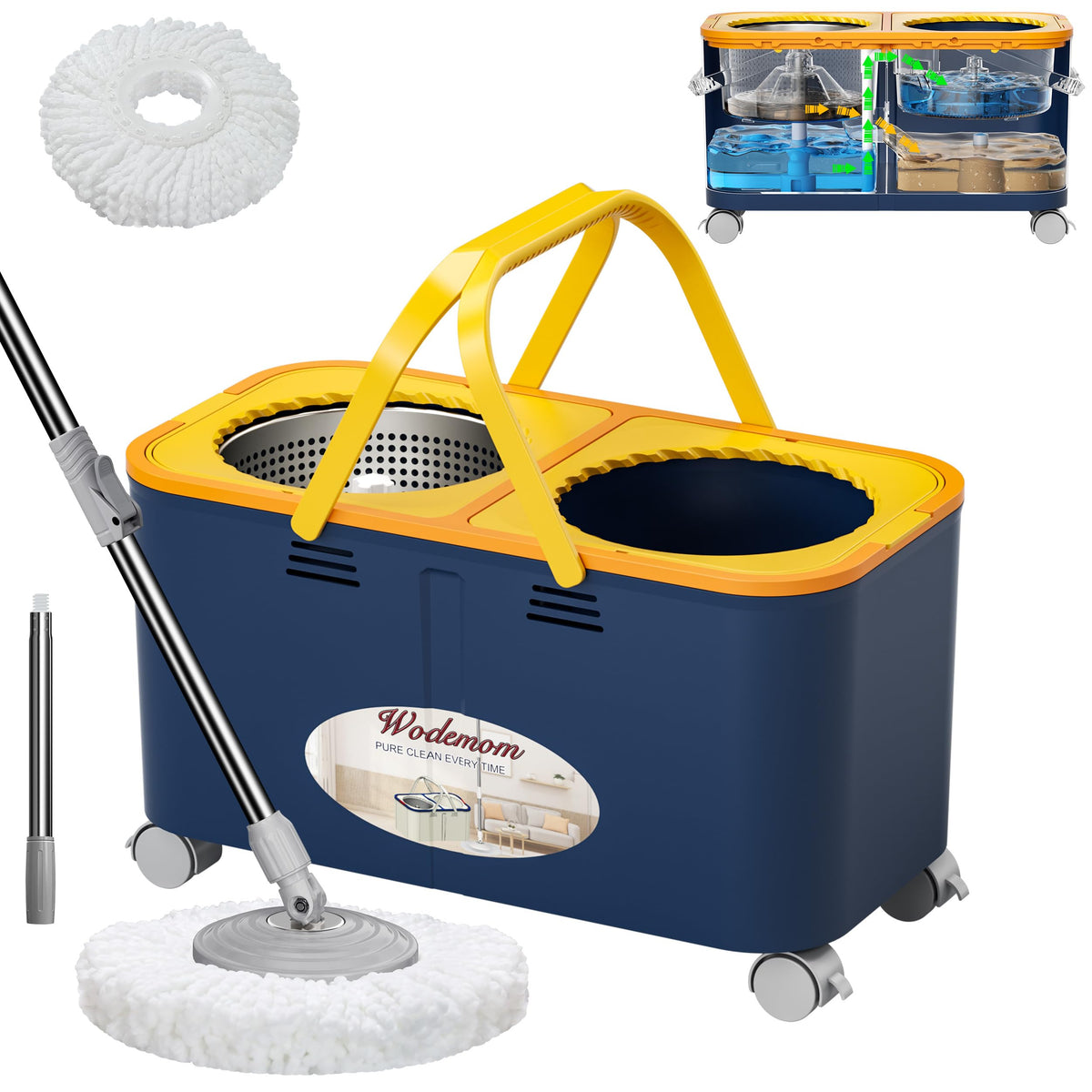 Compact Rinse Mop Gen 1 (116.32 Ounce)