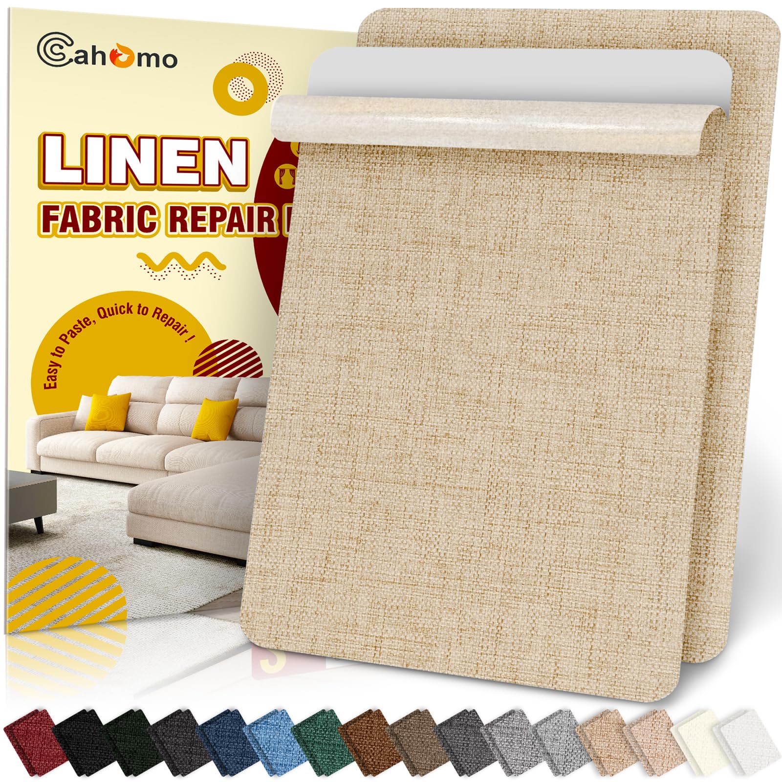 Linen Repair Tape 2Pcs 8x12 inch