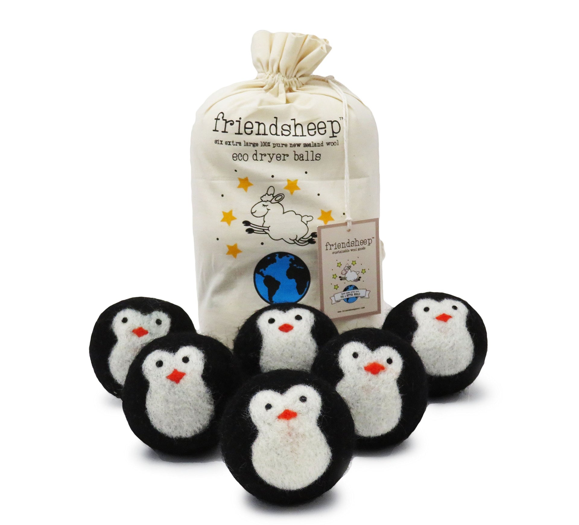 Wool Dryer Balls (6 Count)