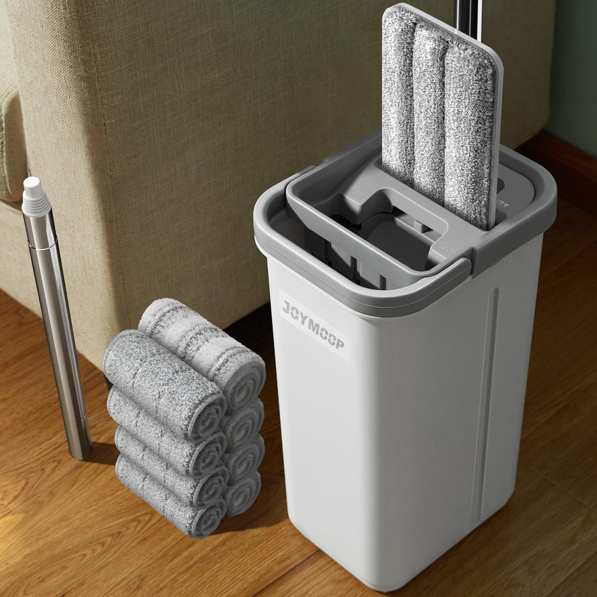 Flat Mop and Bucket Set