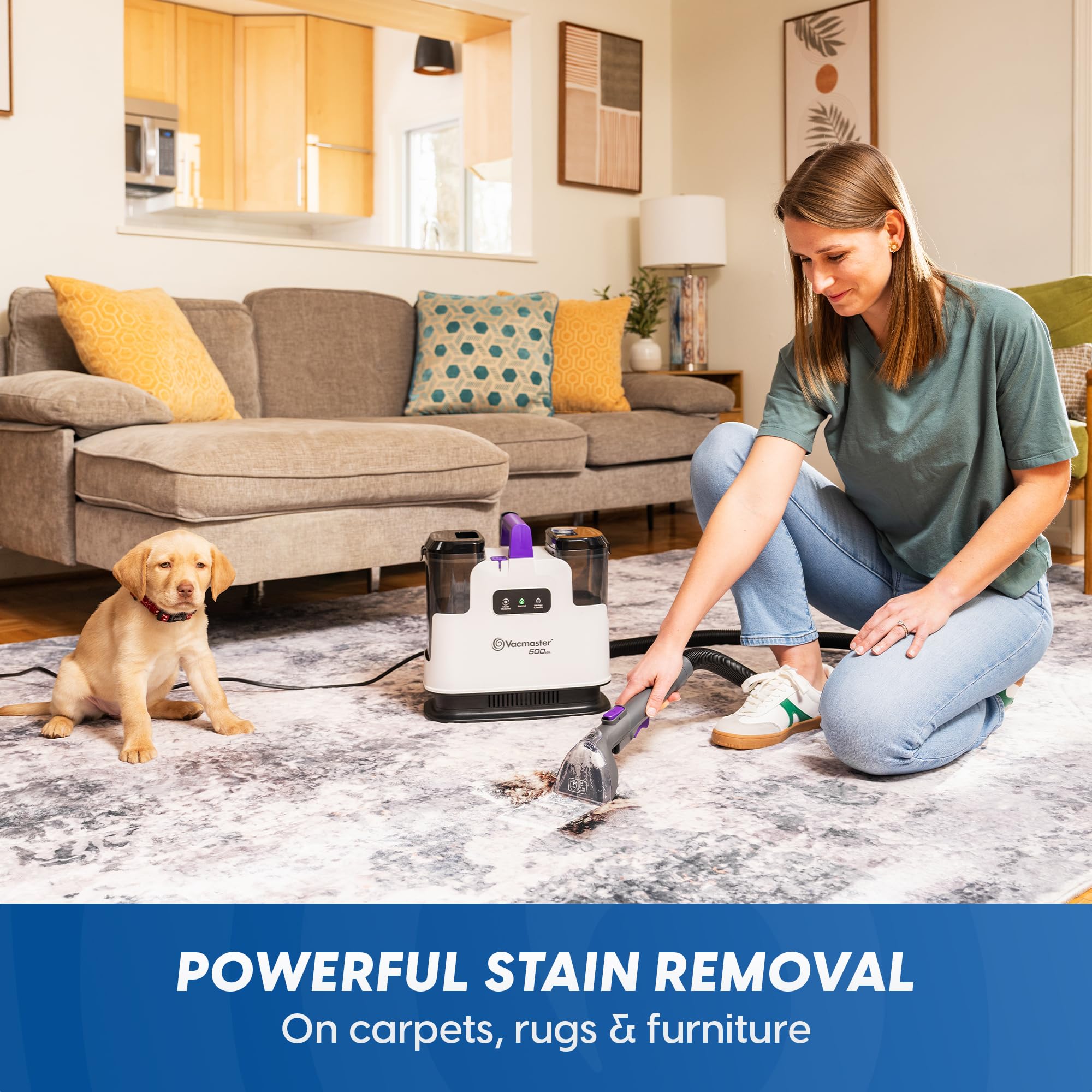 500 Series Heated Carpet & Upholstery Spot Cleaner Machine
