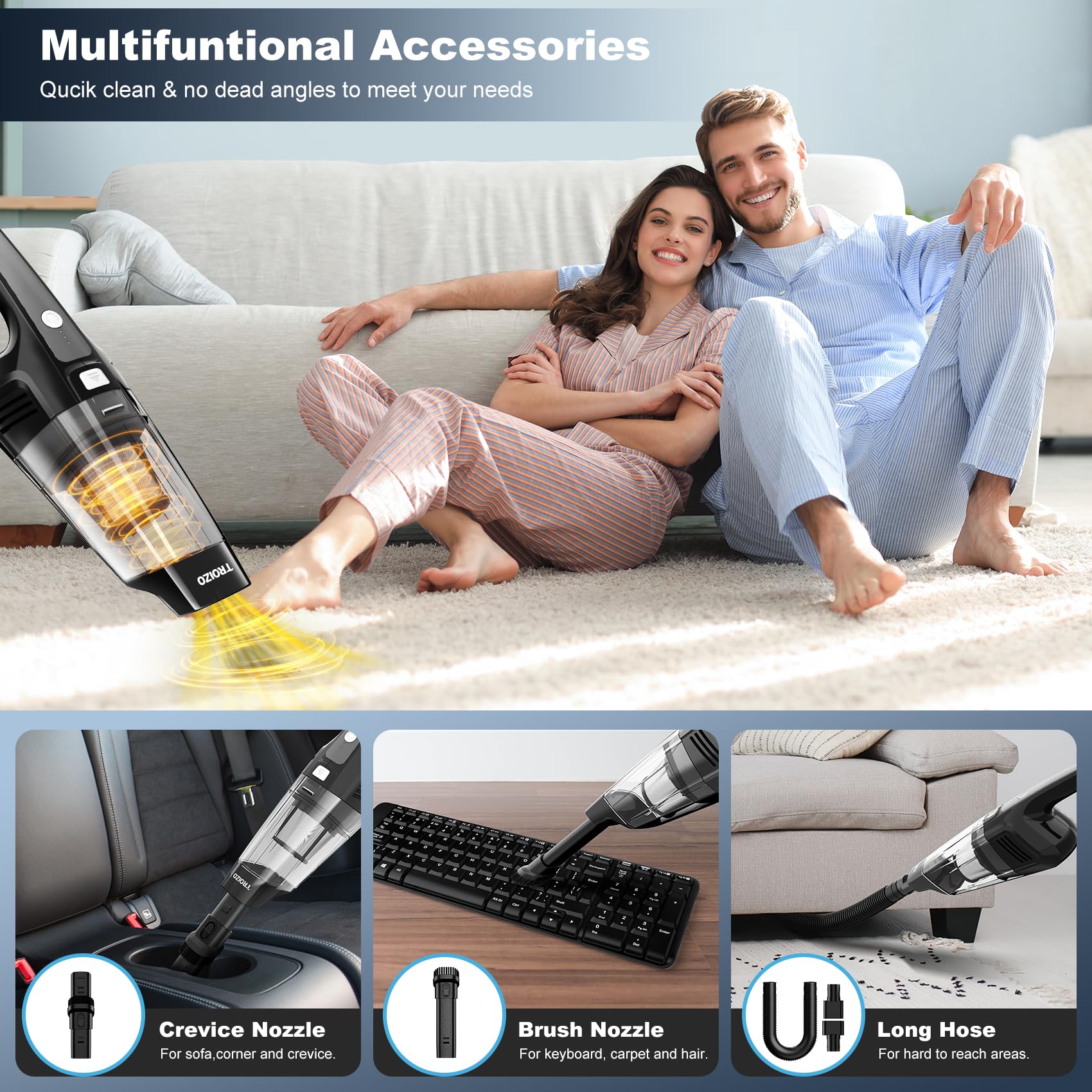 Handheld Vacuum Cordless (30 Count)