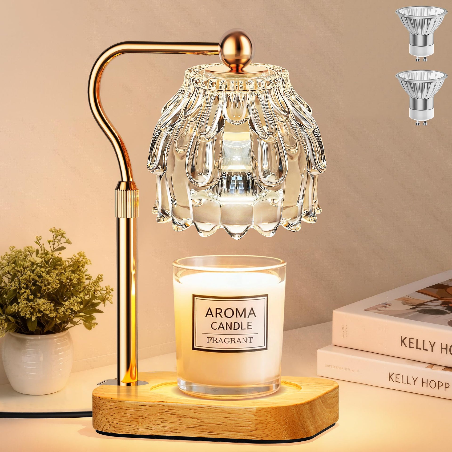 Candle Warmer Lamp with Timer Dimmer