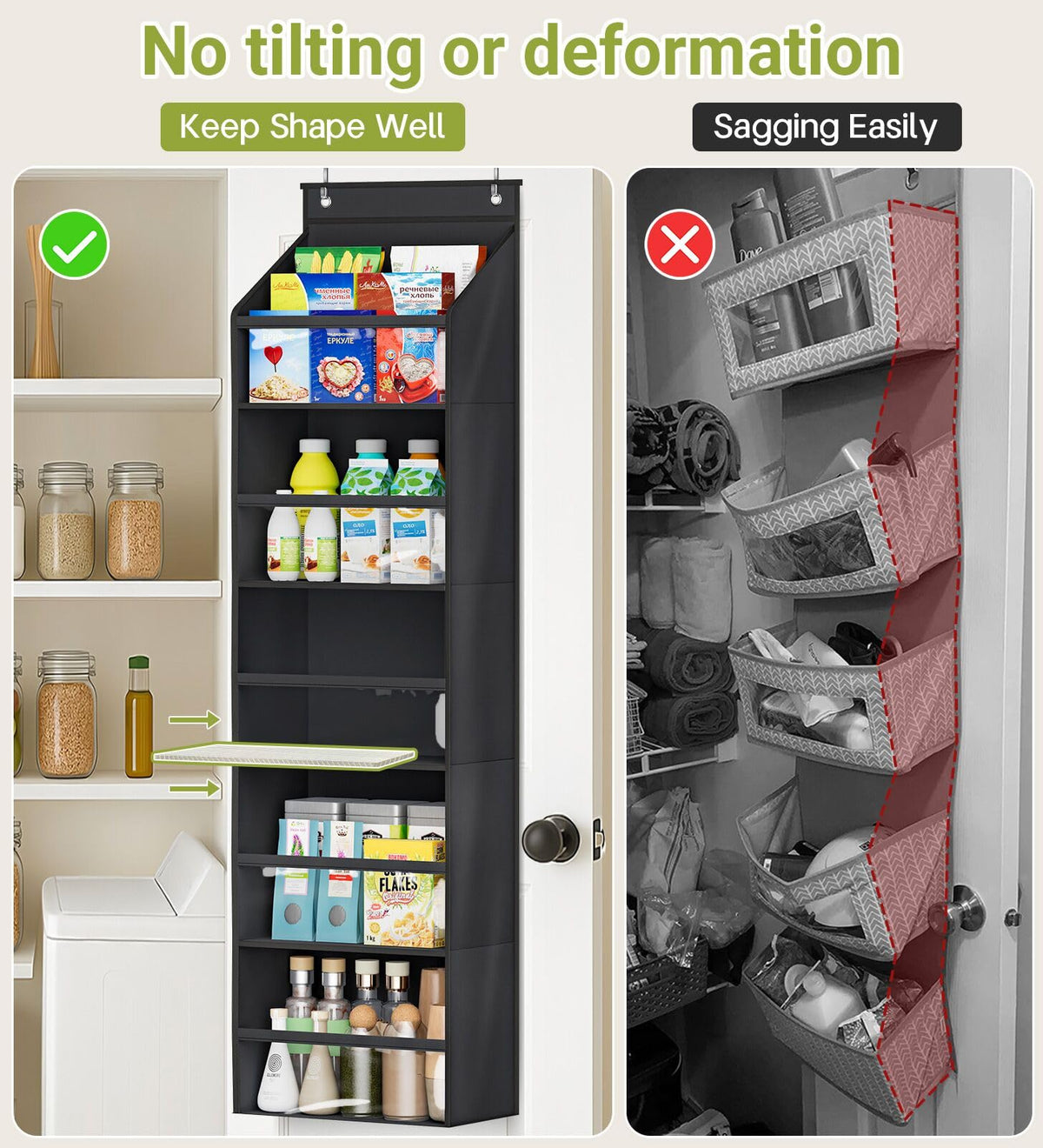 2 Pack Over the Door Organizer (24.99 Count)