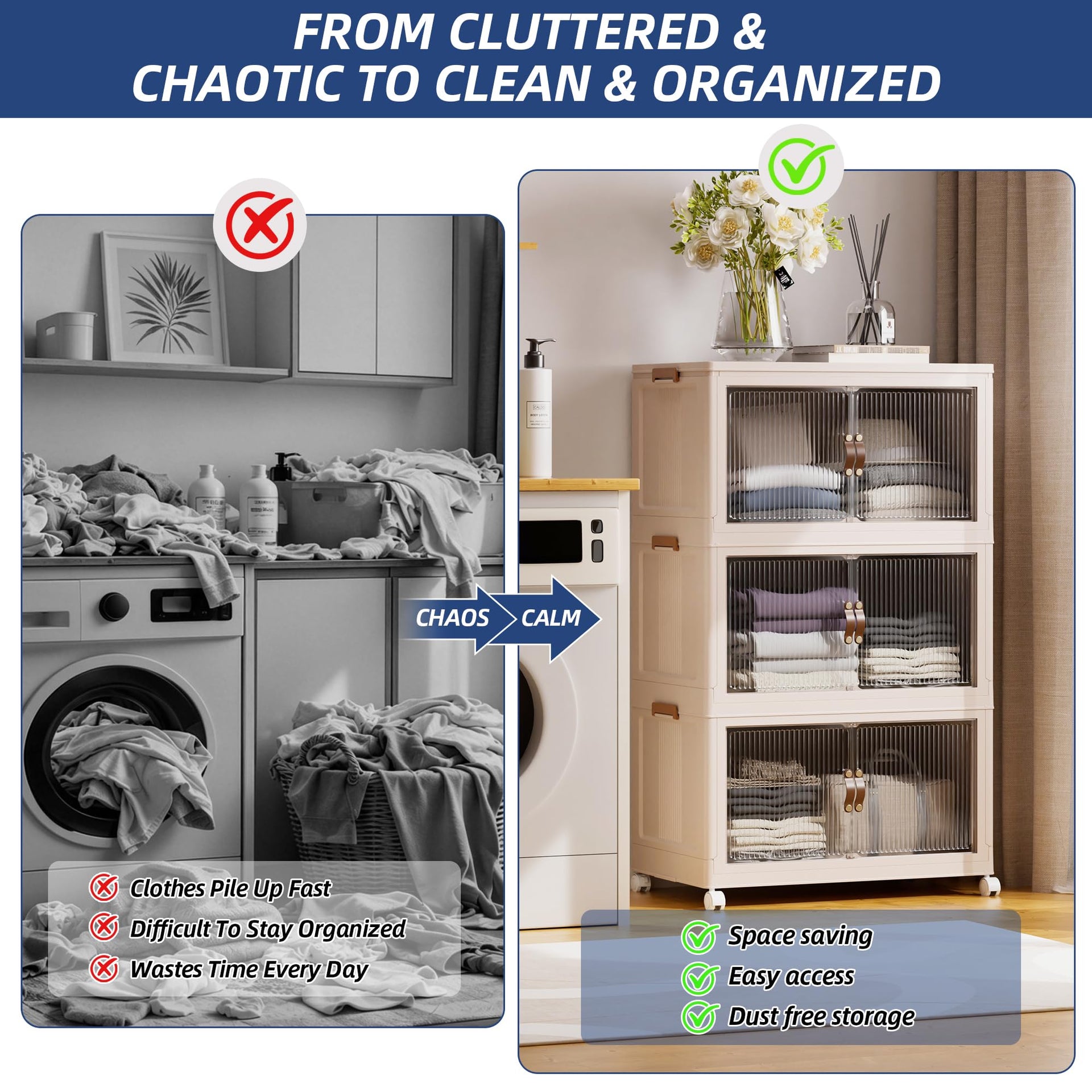 348Qt Stackable Storage Bins