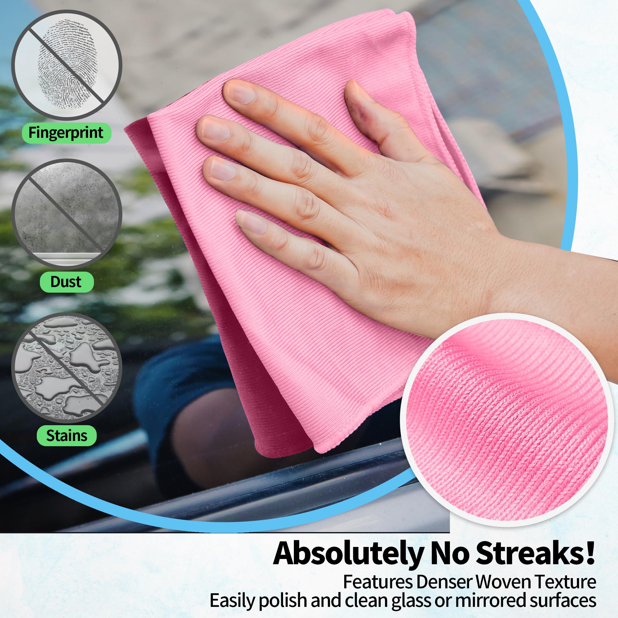 Microfiber Cleaning Cloth (10 Count)