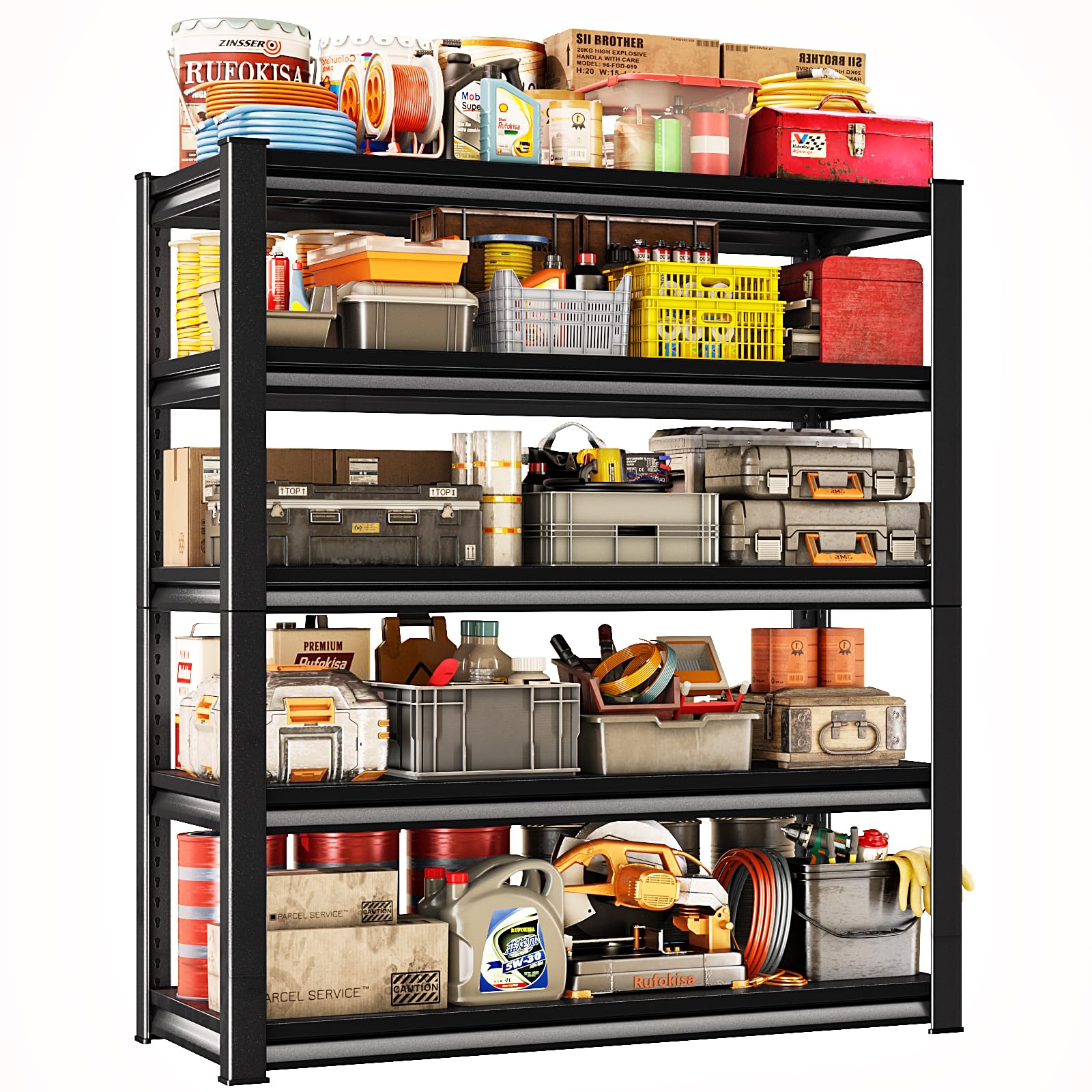 78" H Garage Shelving Heavy Duty