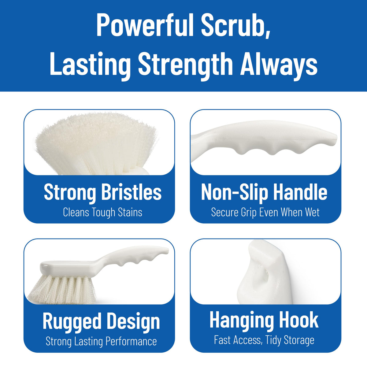 Nylon Utility Scrub Brush